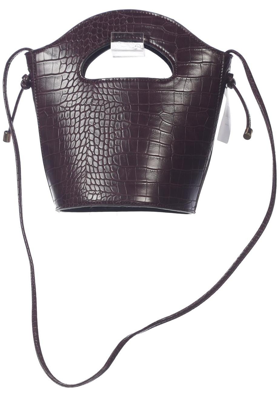 

Mango Damen Handtasche, bordeaux, Gr.