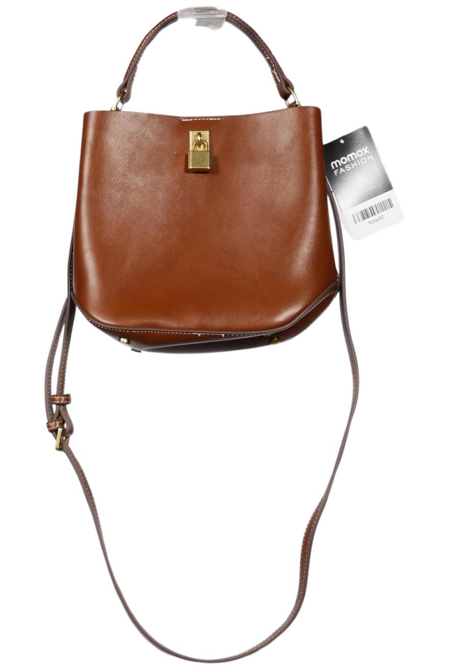 

Mango Damen Handtasche, braun, Gr.