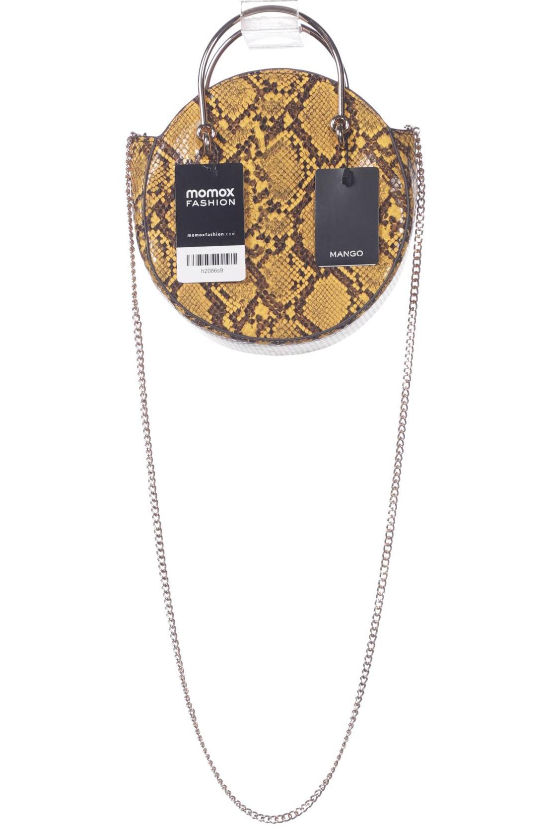 

Mango Damen Handtasche, gelb, Gr.