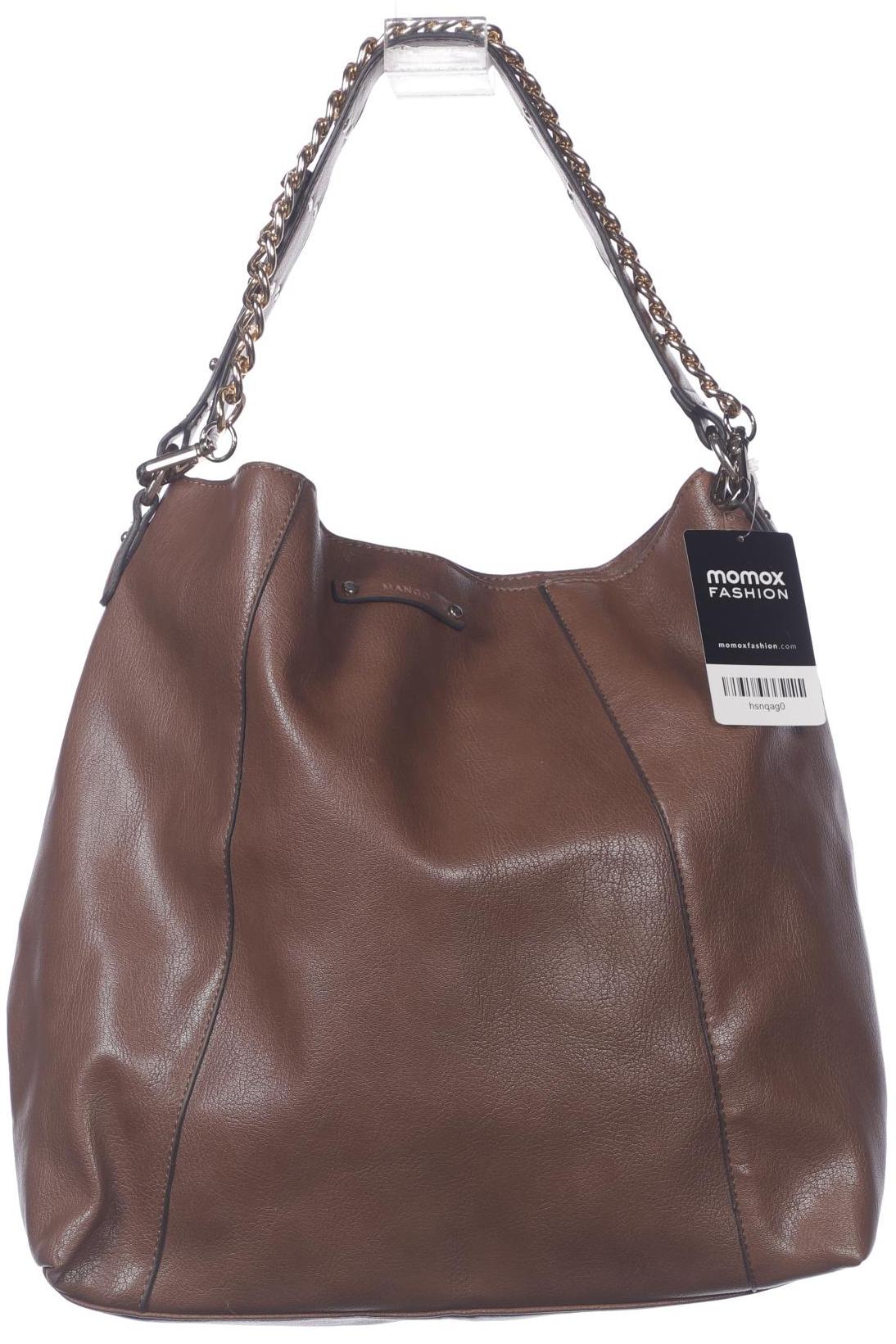 

Mango Damen Handtasche, braun, Gr.