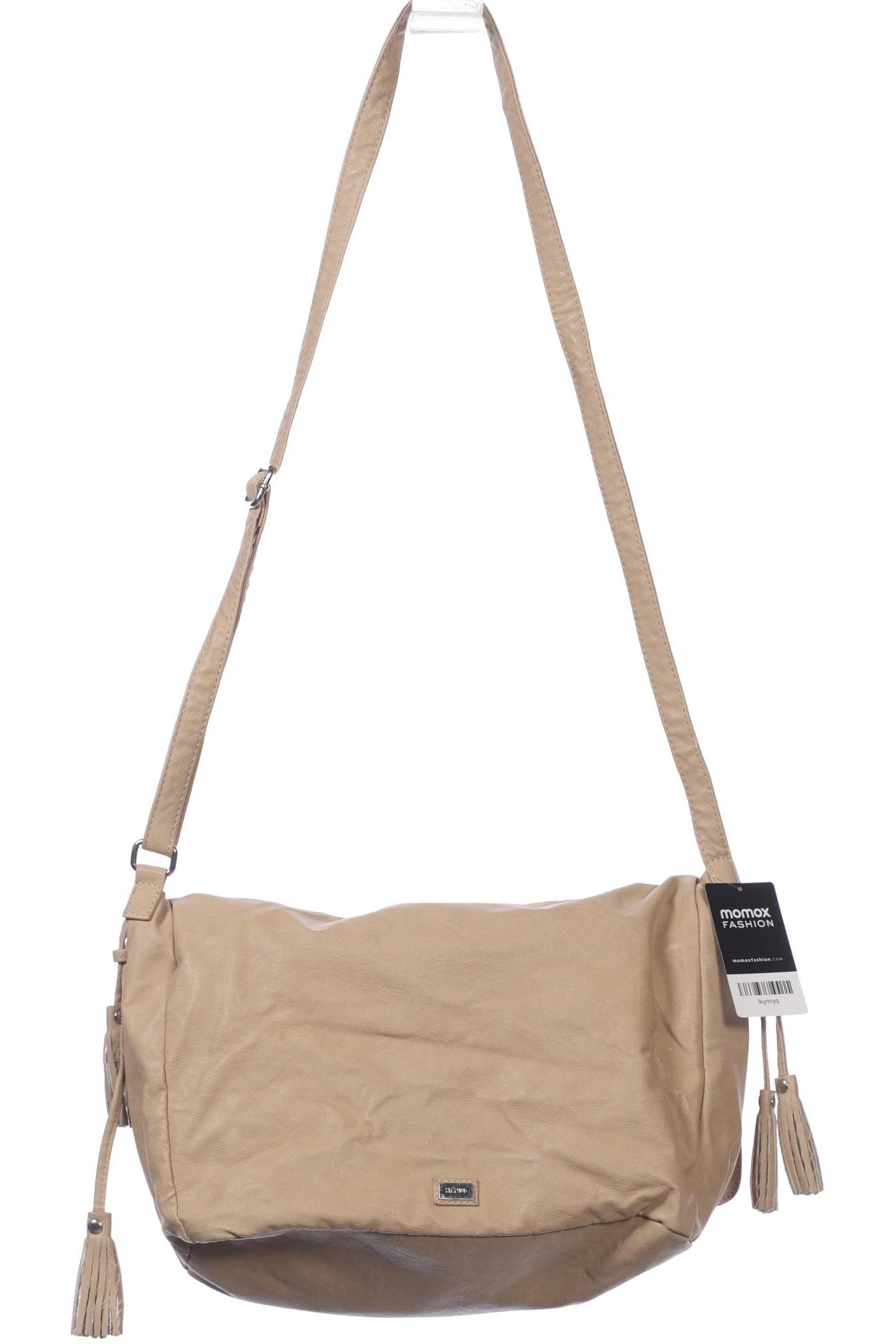 

Mango Damen Handtasche, beige, Gr.