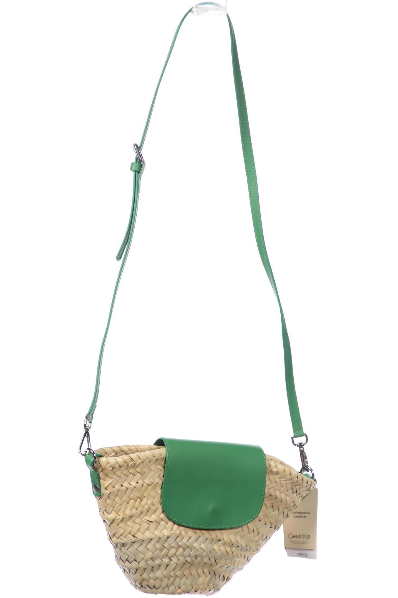 

Mango Damen Handtasche, cremeweiß, Gr.