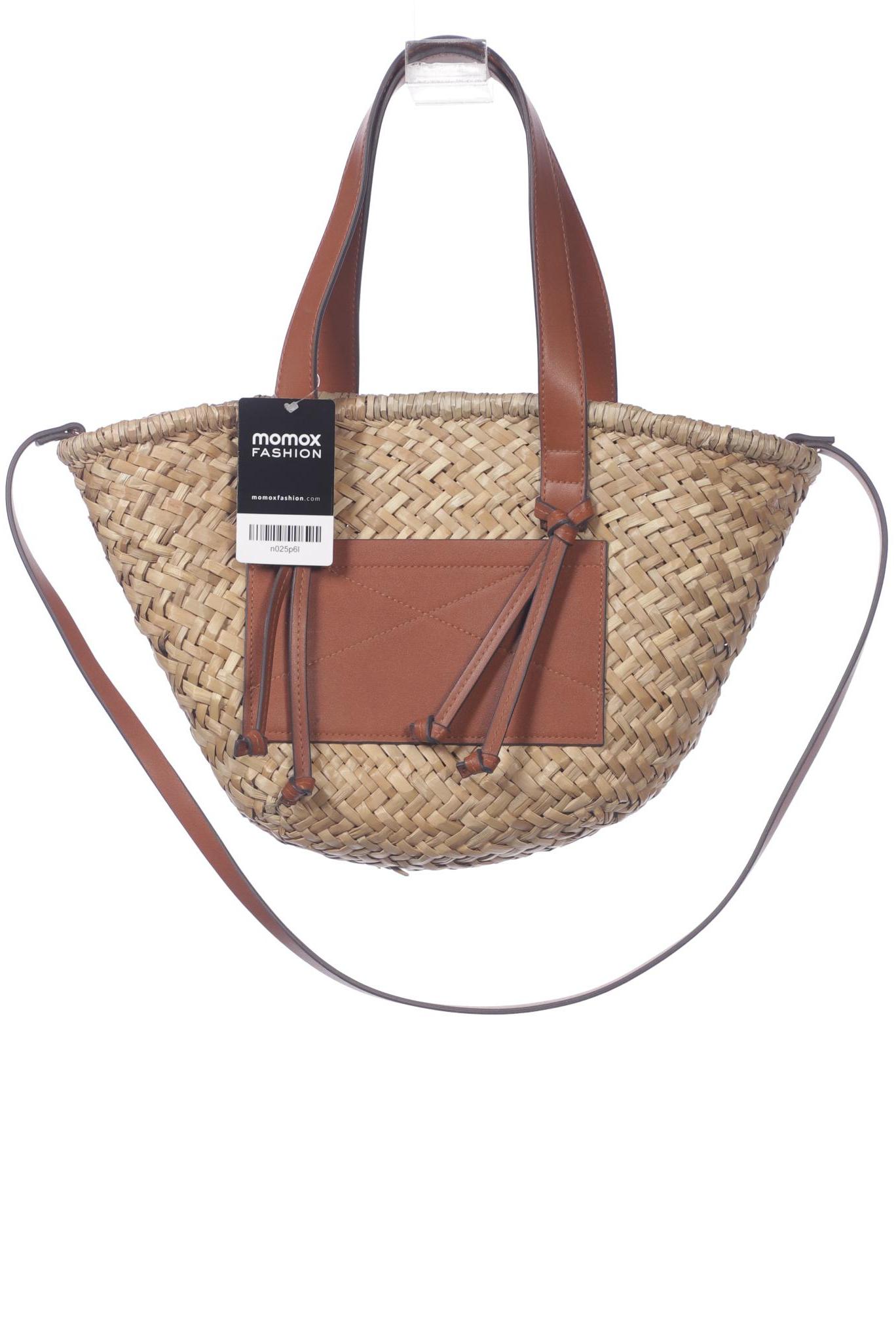 

Mango Damen Handtasche, beige, Gr.