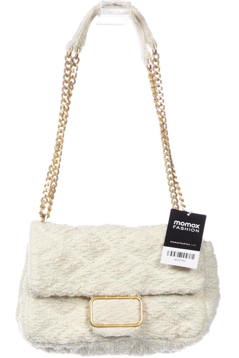 

Mango Damen Handtasche, cremeweiß, Gr.