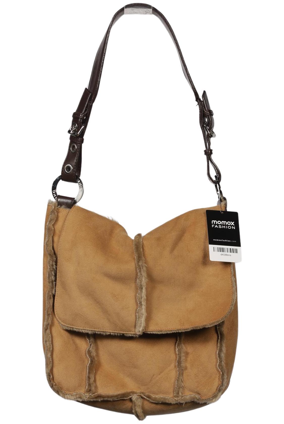

Mango Damen Handtasche, beige, Gr.