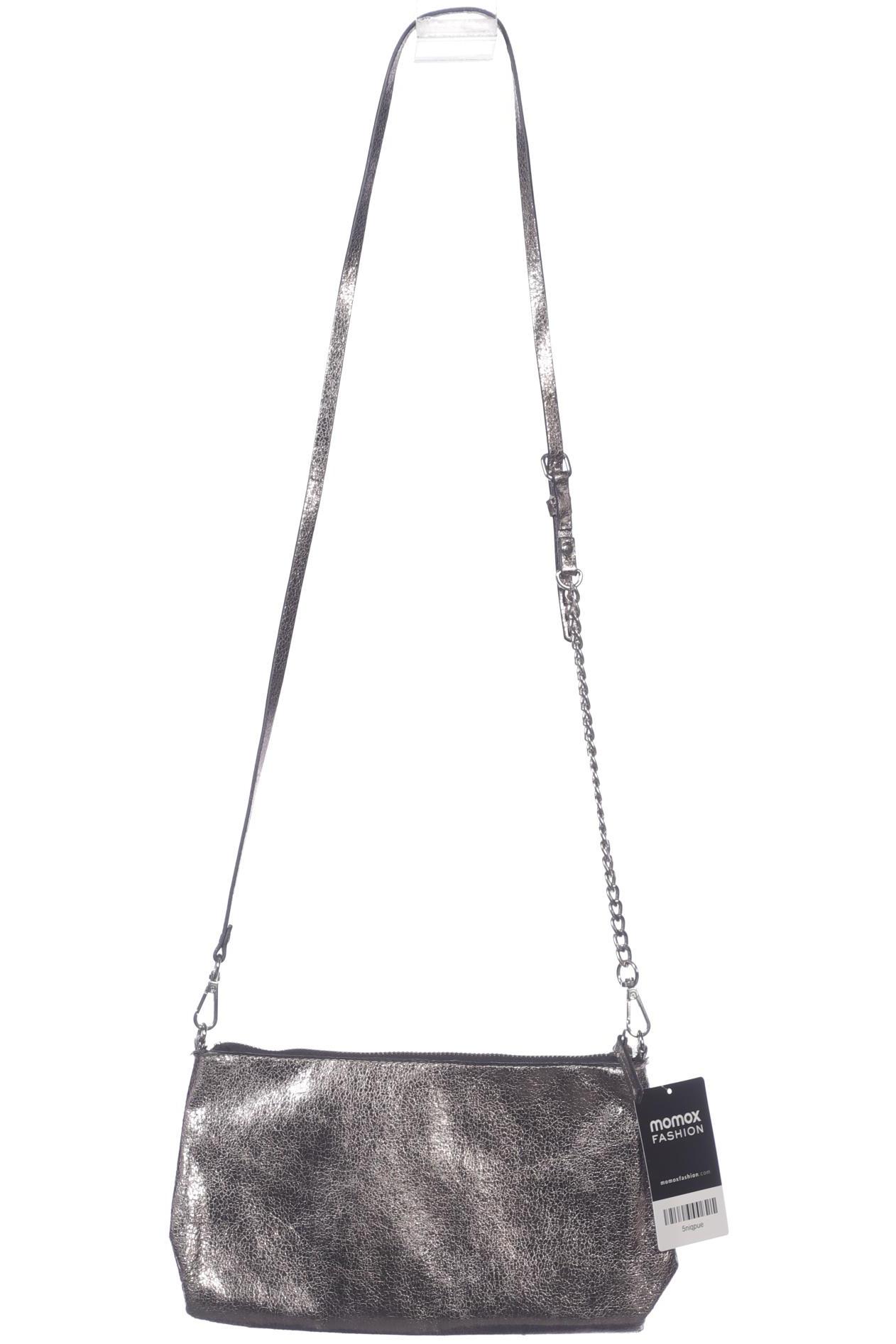 

Mango Damen Handtasche, silber, Gr.