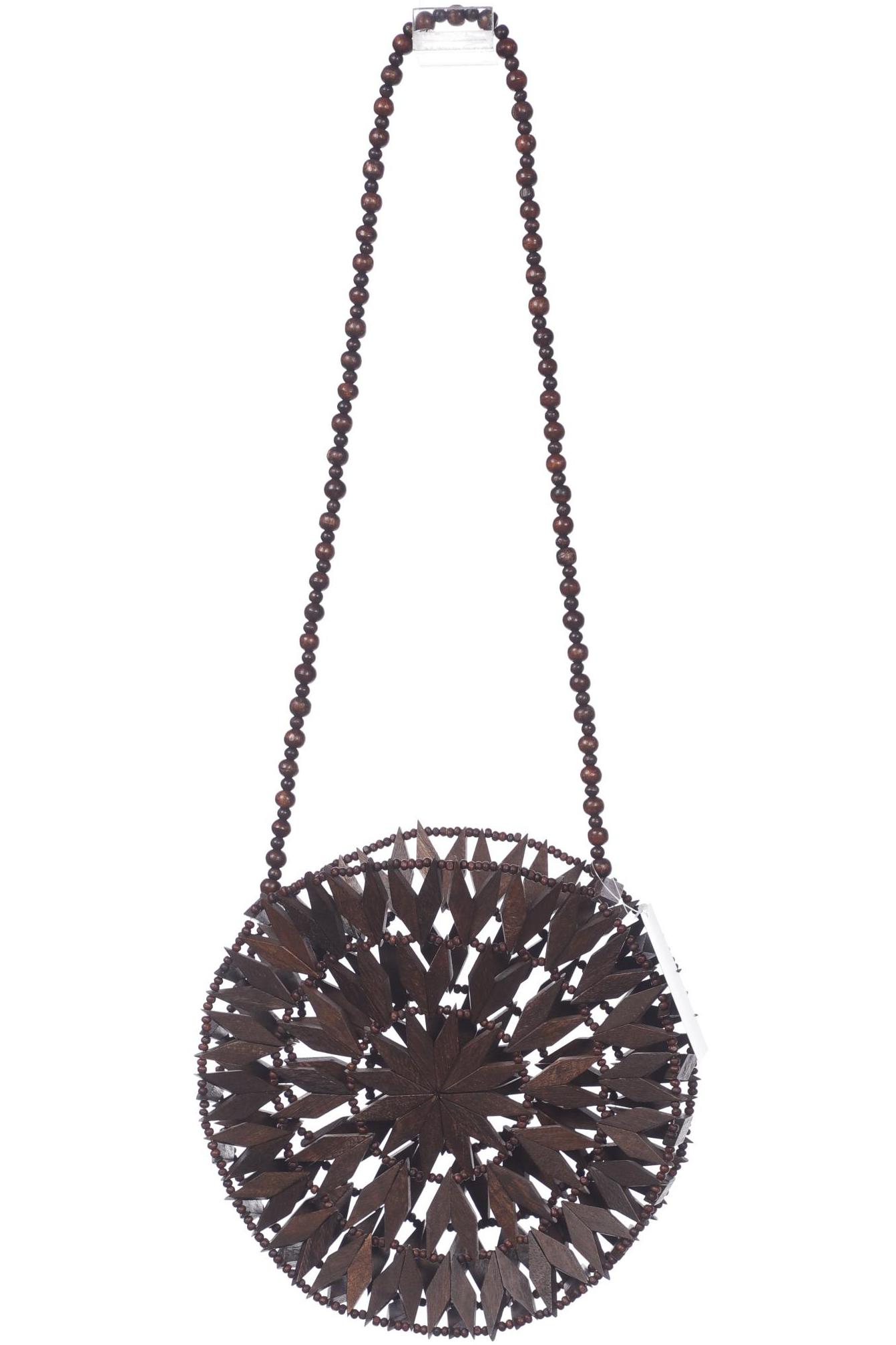 

MANGO Damen Handtasche, braun