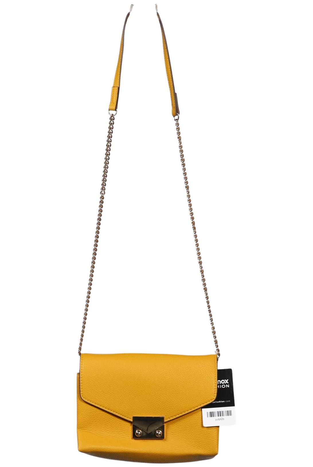 

Mango Damen Handtasche, gelb, Gr.