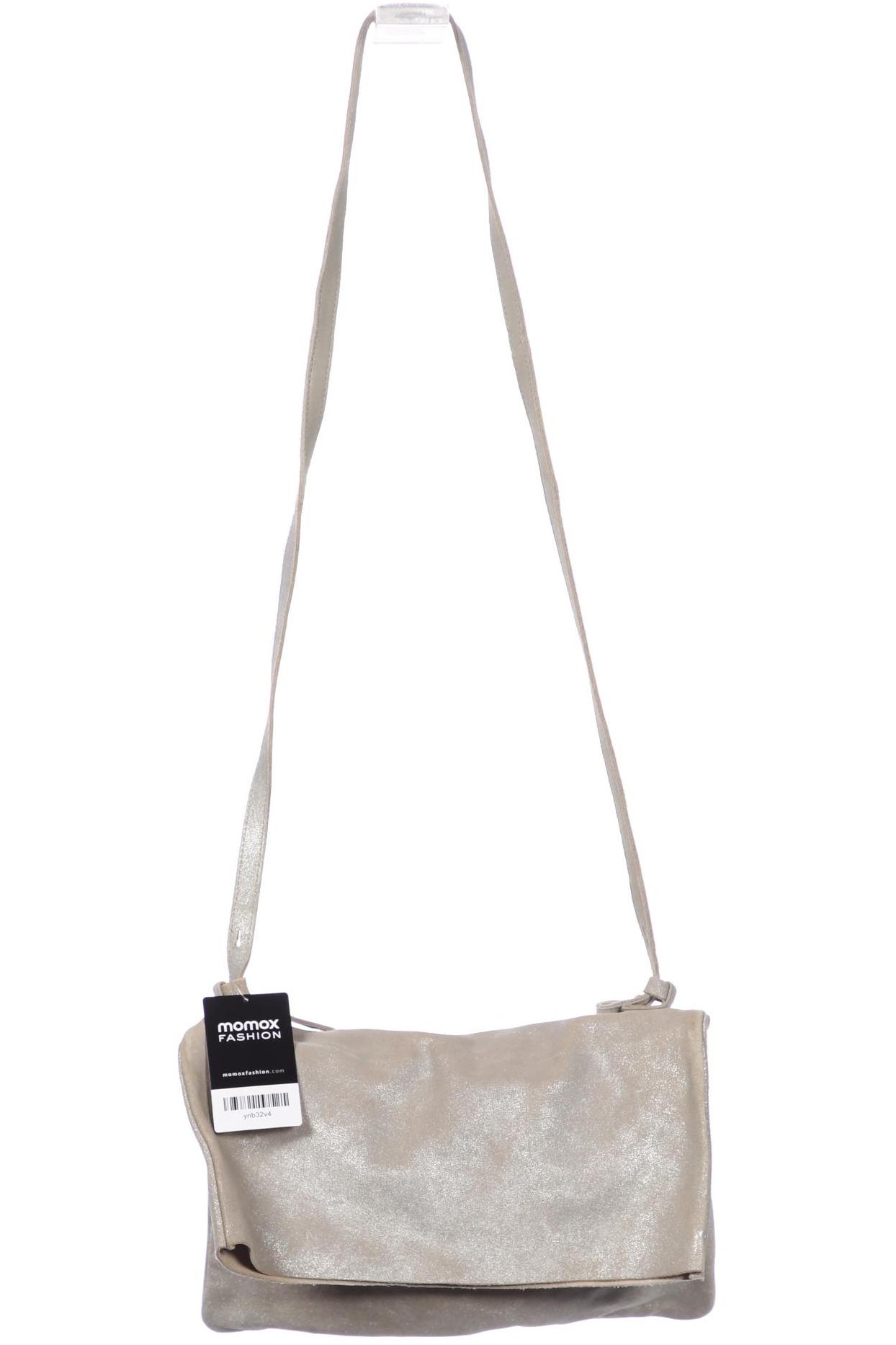 

Mango Damen Handtasche, silber, Gr.