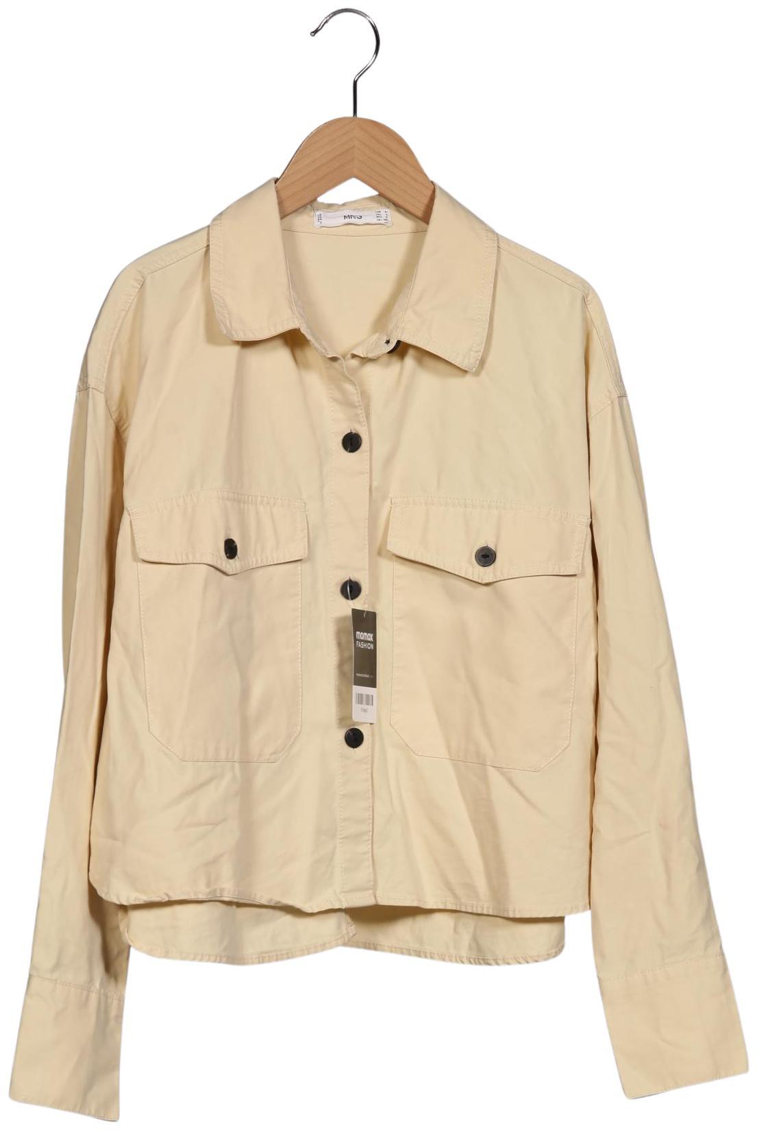

Mango Damen Jacke, beige, Gr. 38