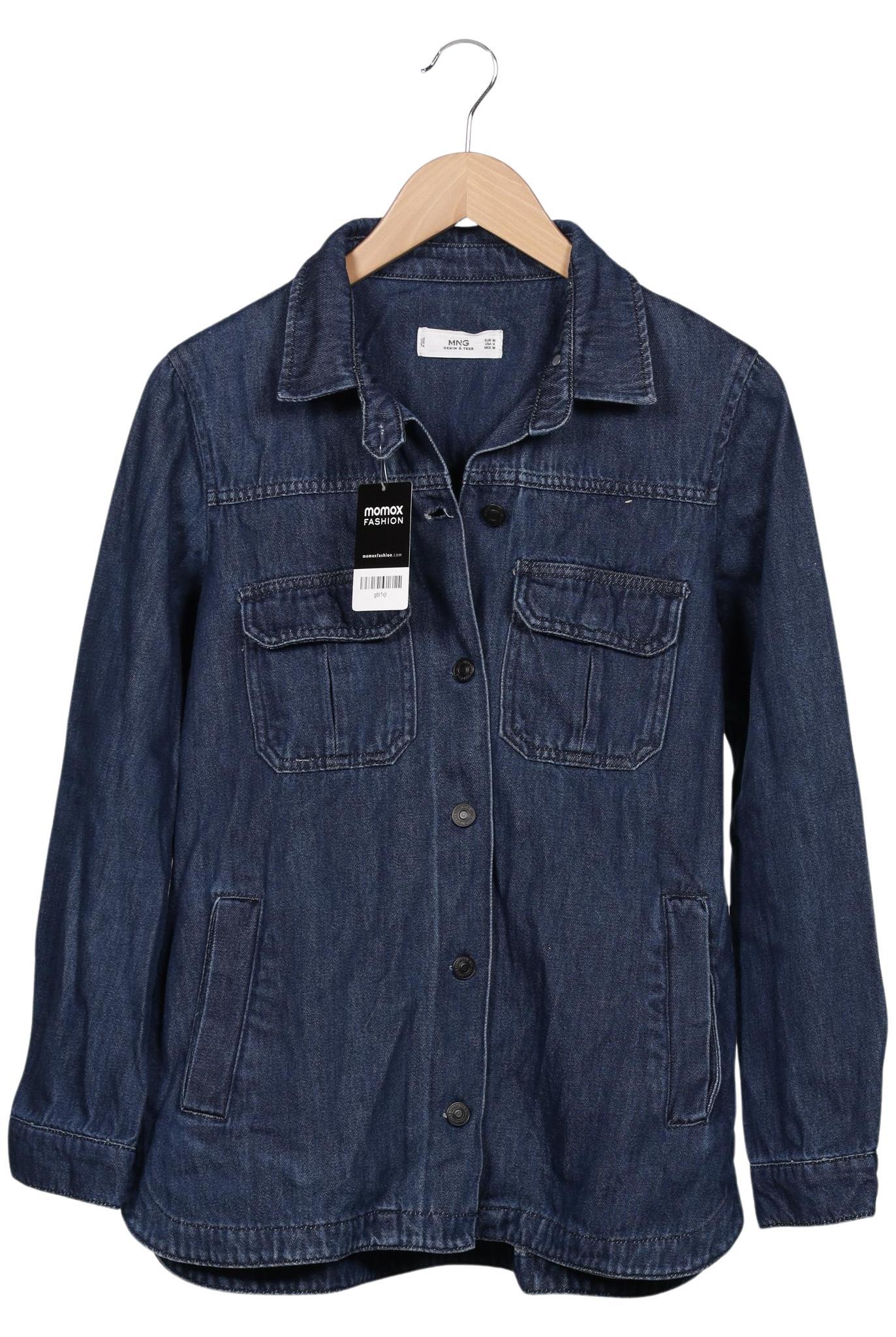 

Mango Damen Jacke, marineblau, Gr. 38