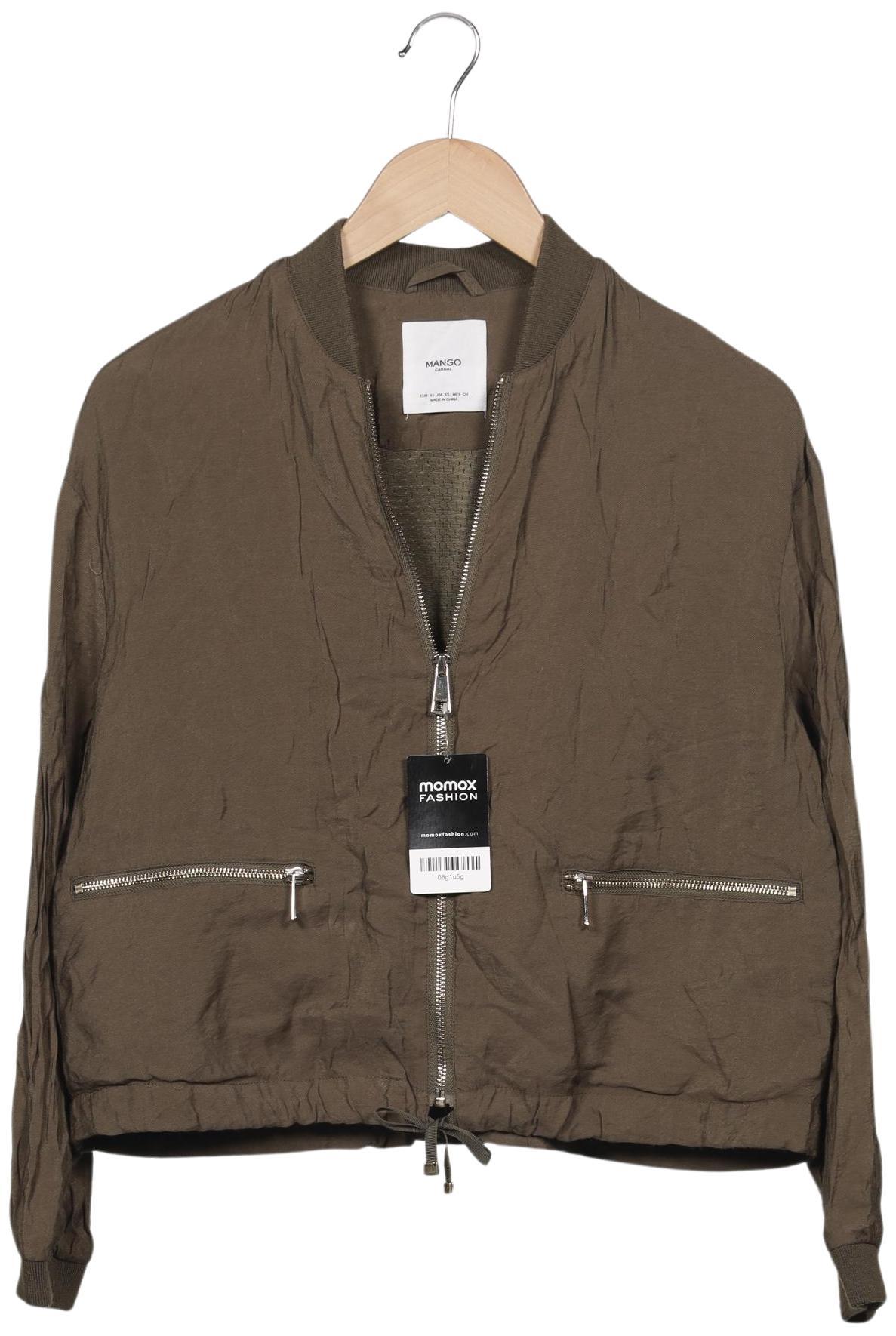 

Mango Damen Jacke, grün, Gr. 36