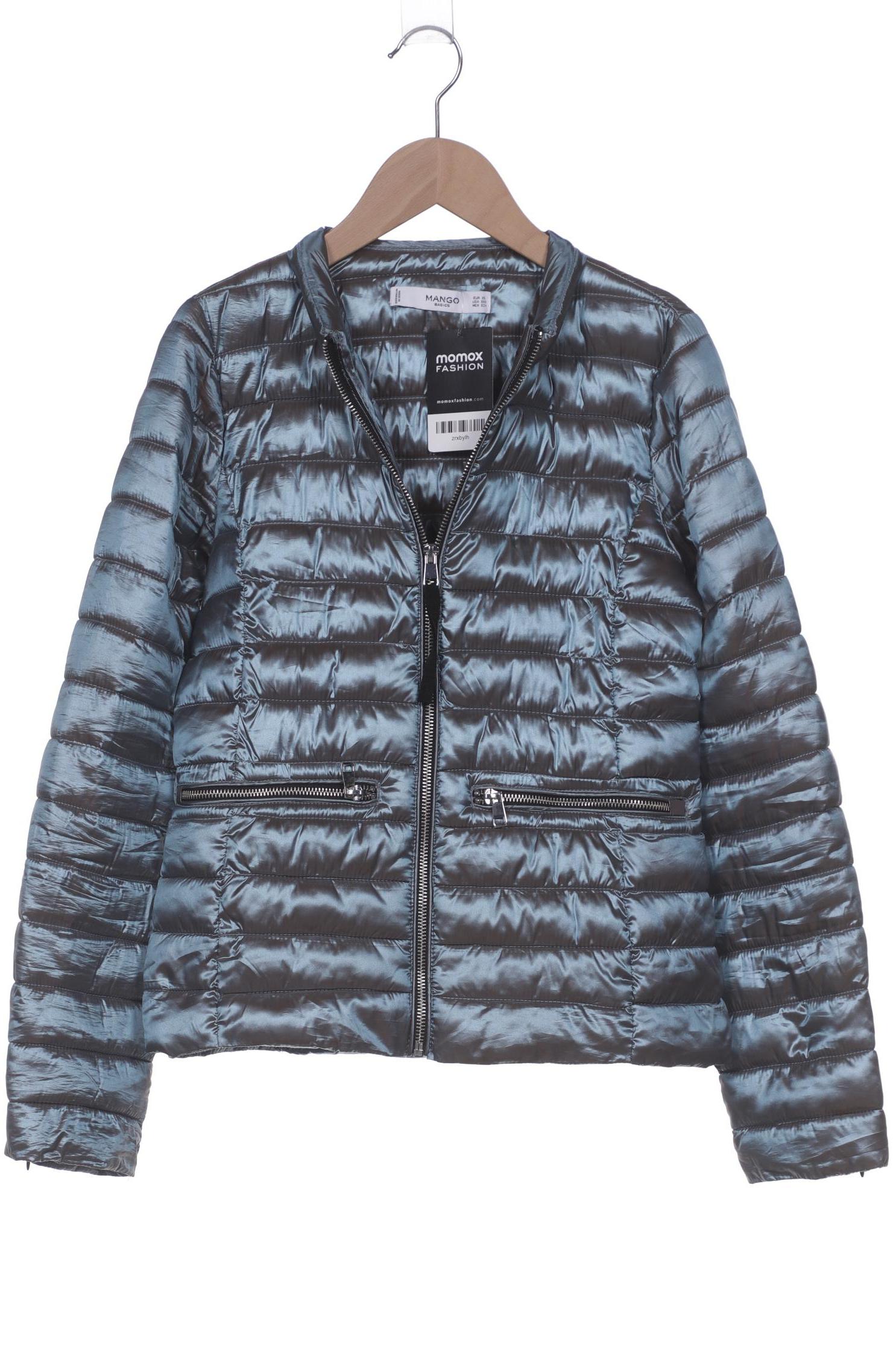 

Mango Damen Jacke, türkis, Gr. 34