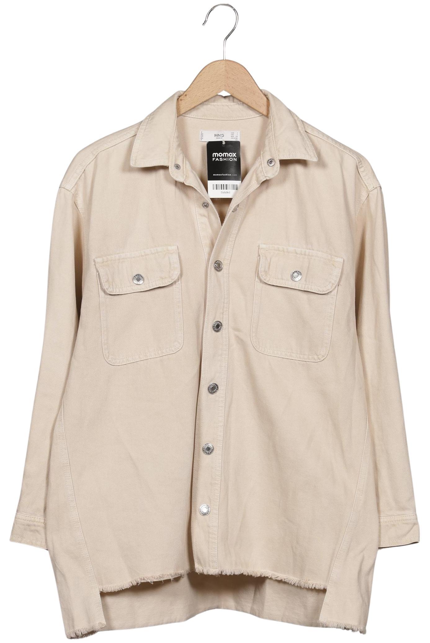 

Mango Damen Jacke, beige, Gr. 36