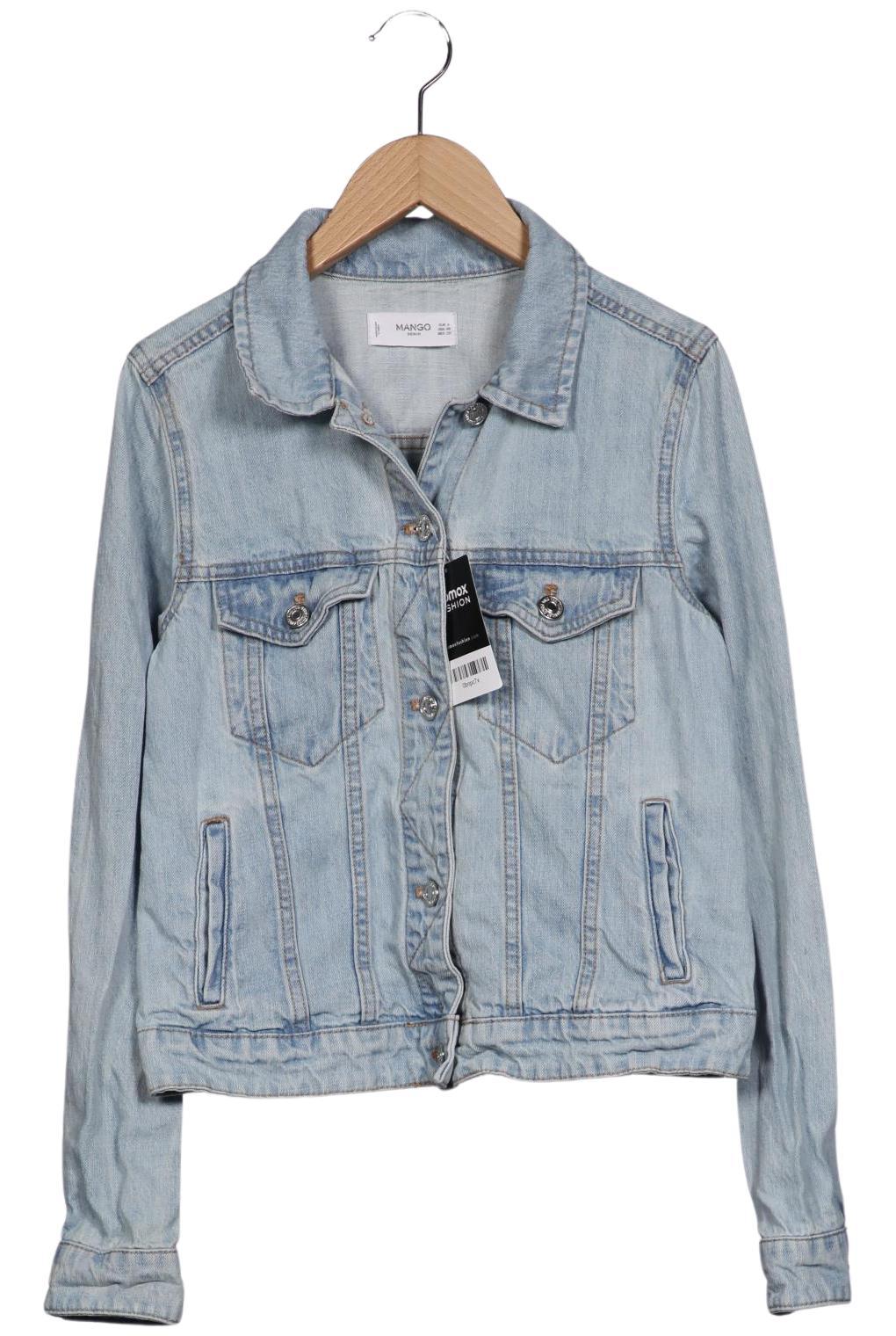 

Mango Damen Jacke, hellblau, Gr. 36