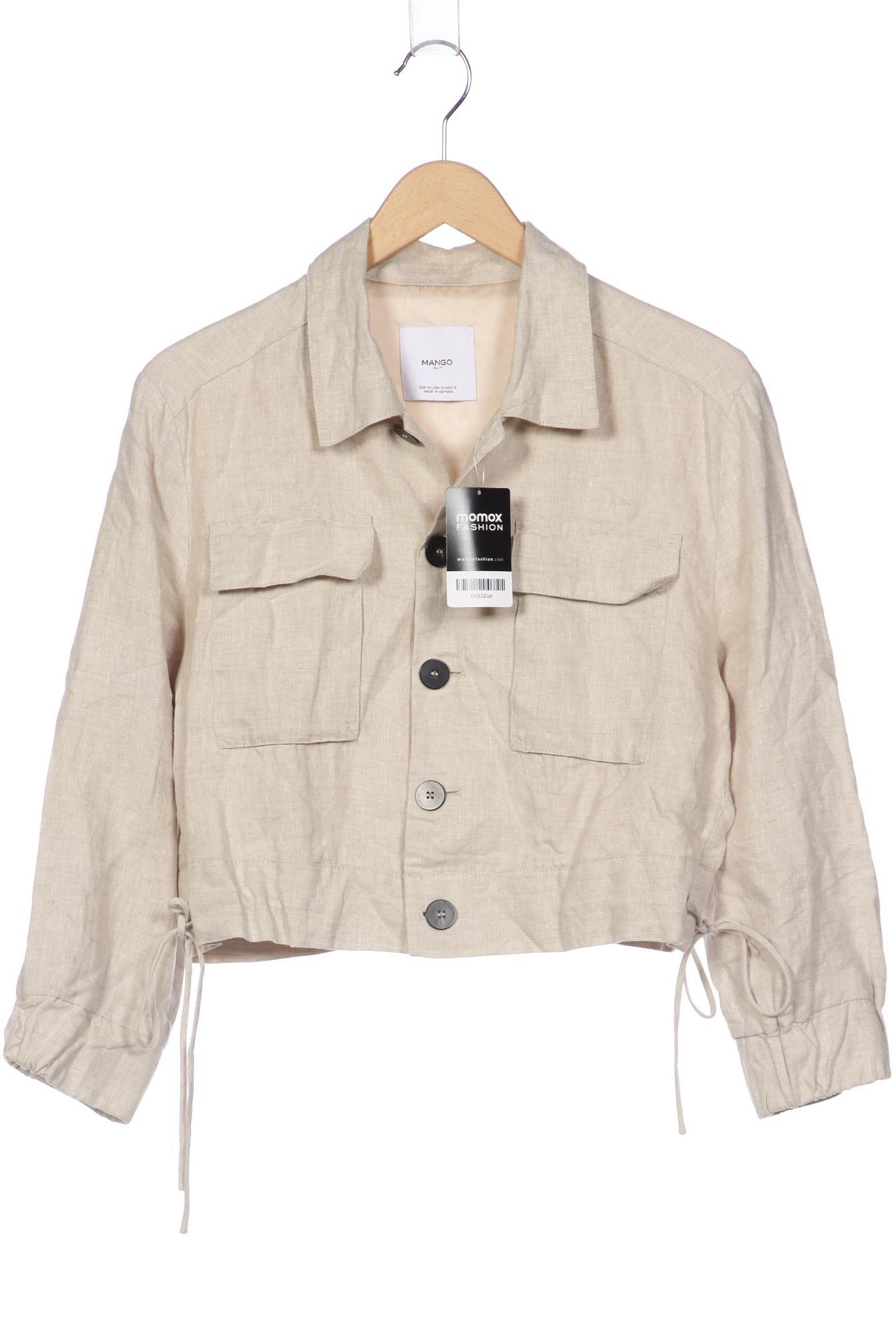 

MANGO Damen Jacke, beige