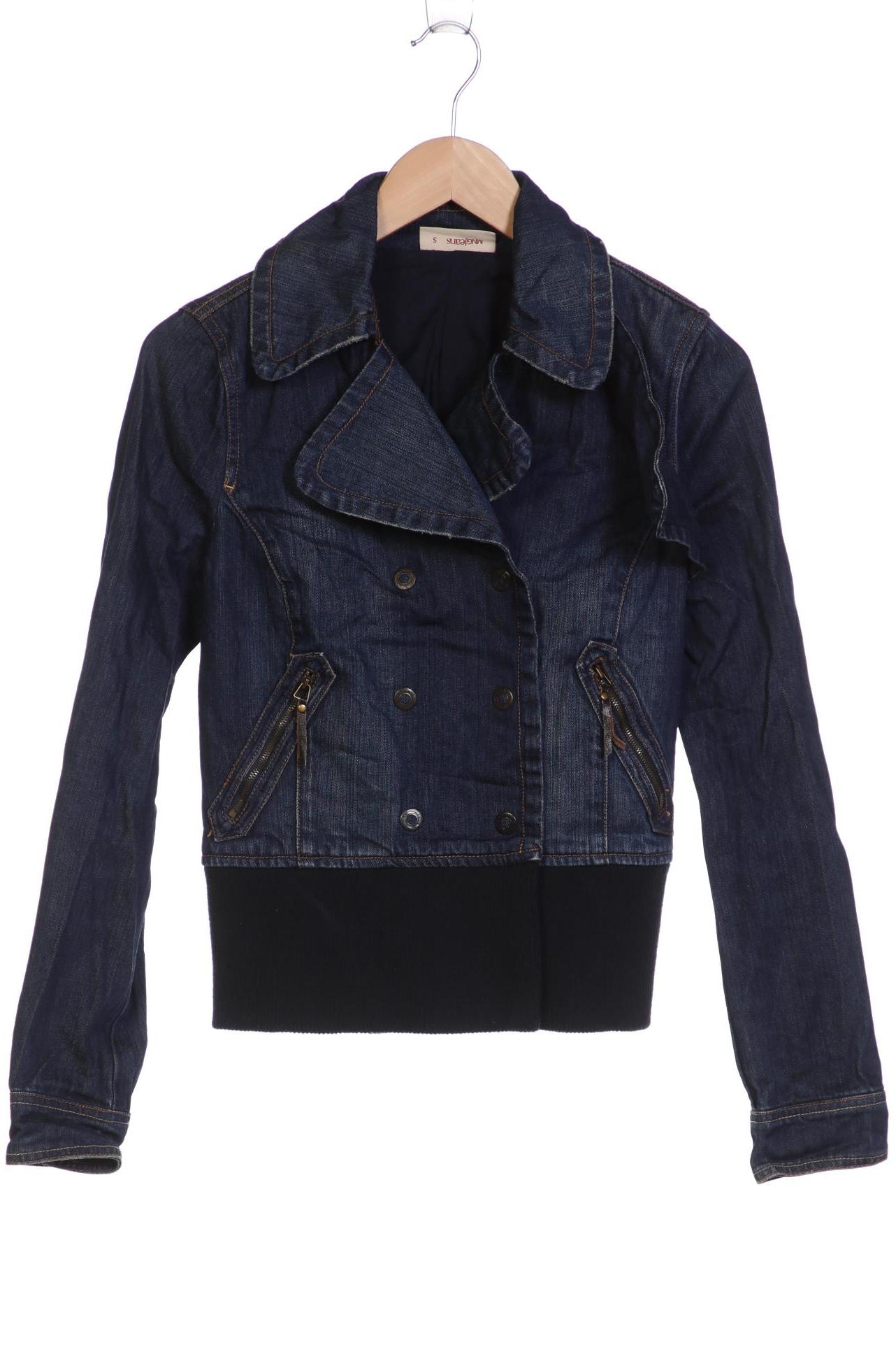 

Mango Damen Jacke, blau, Gr. 36