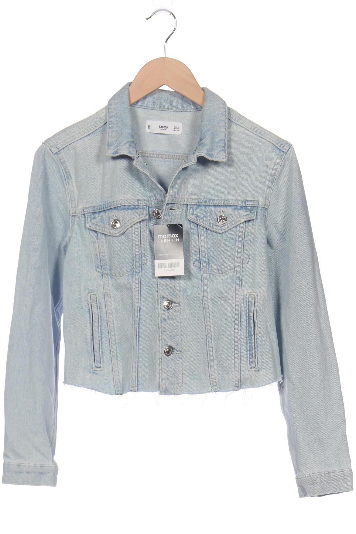 

Mango Damen Jacke, hellblau, Gr. 36