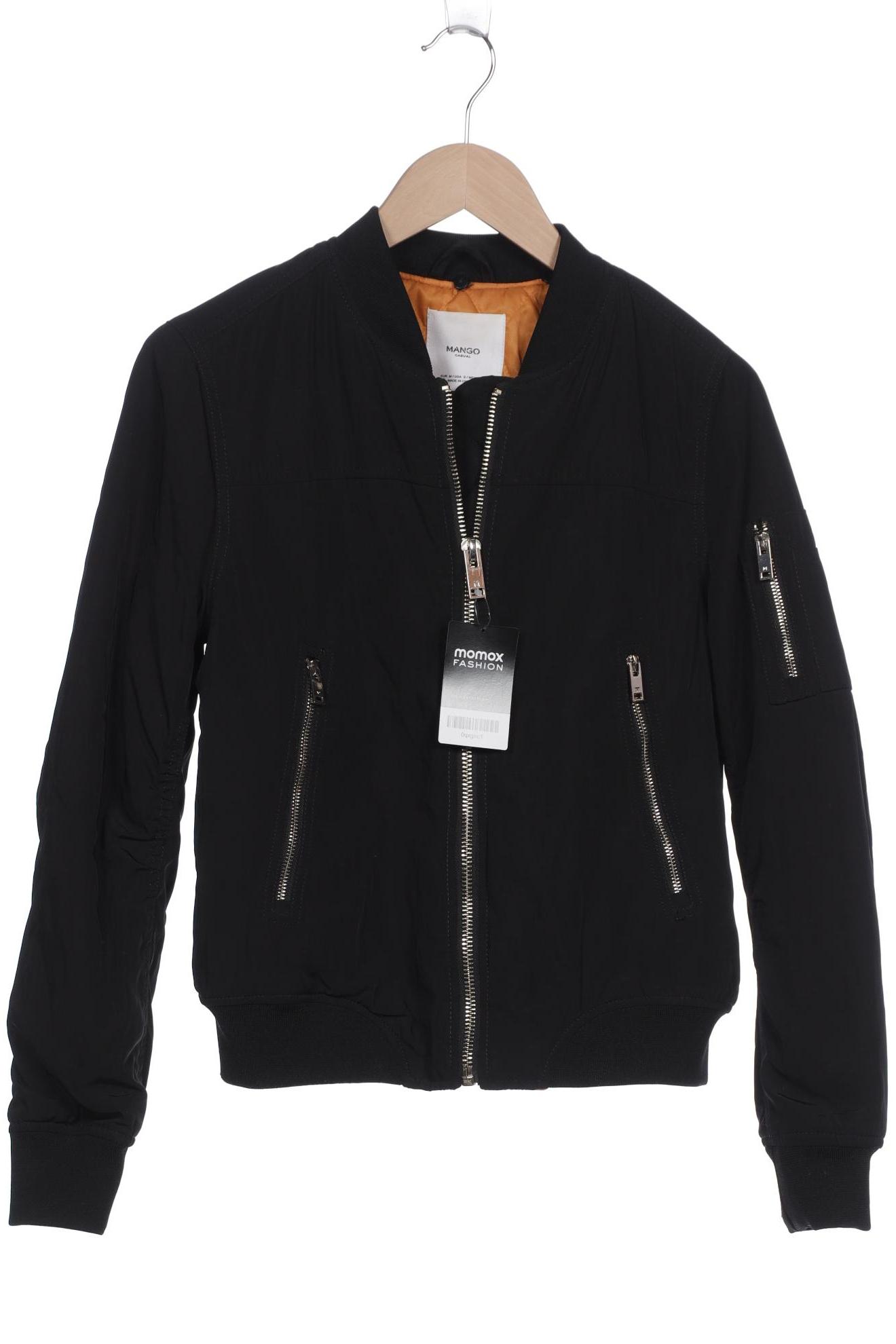 

MANGO Damen Jacke, schwarz