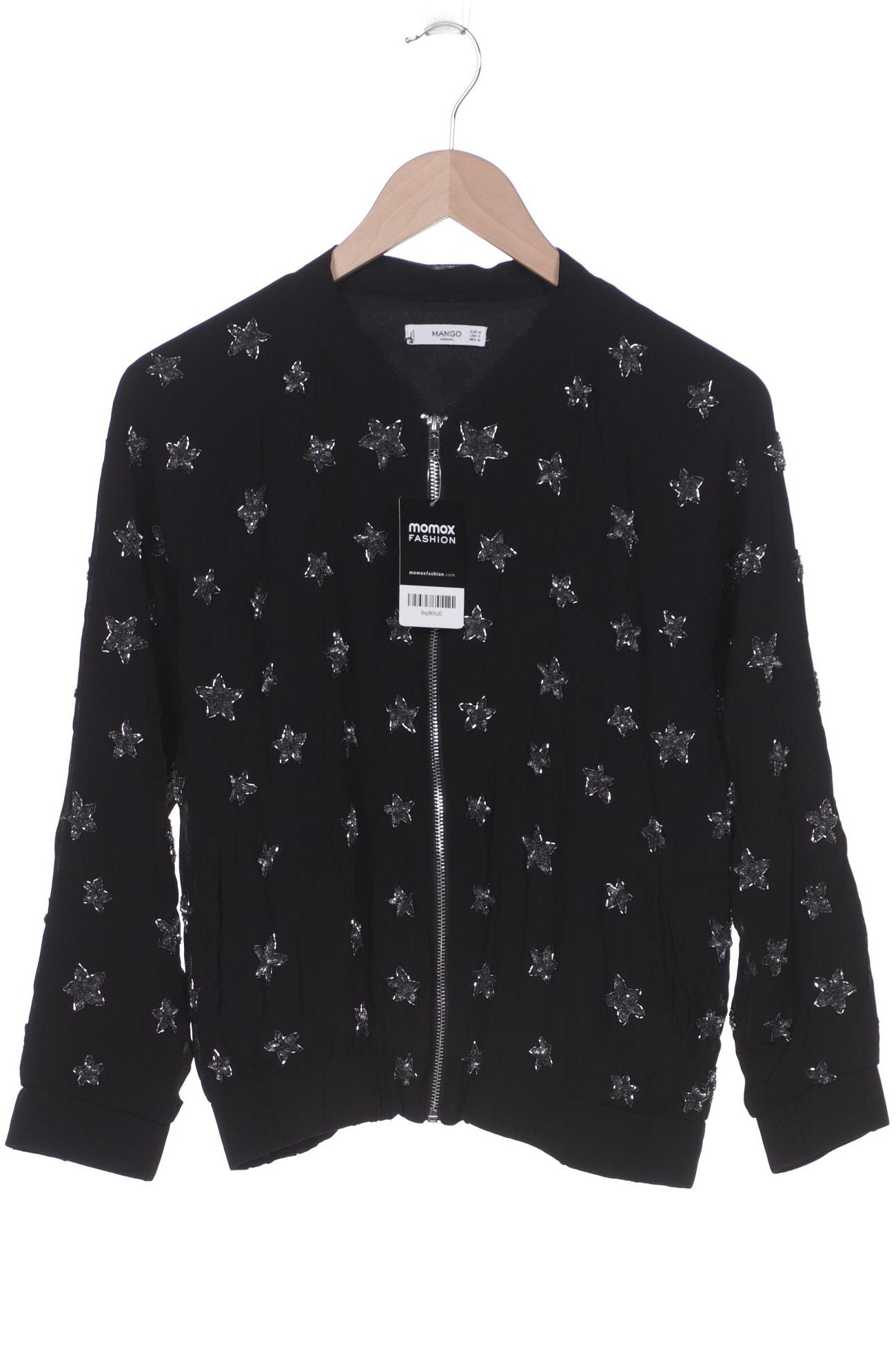

MANGO Damen Jacke, schwarz
