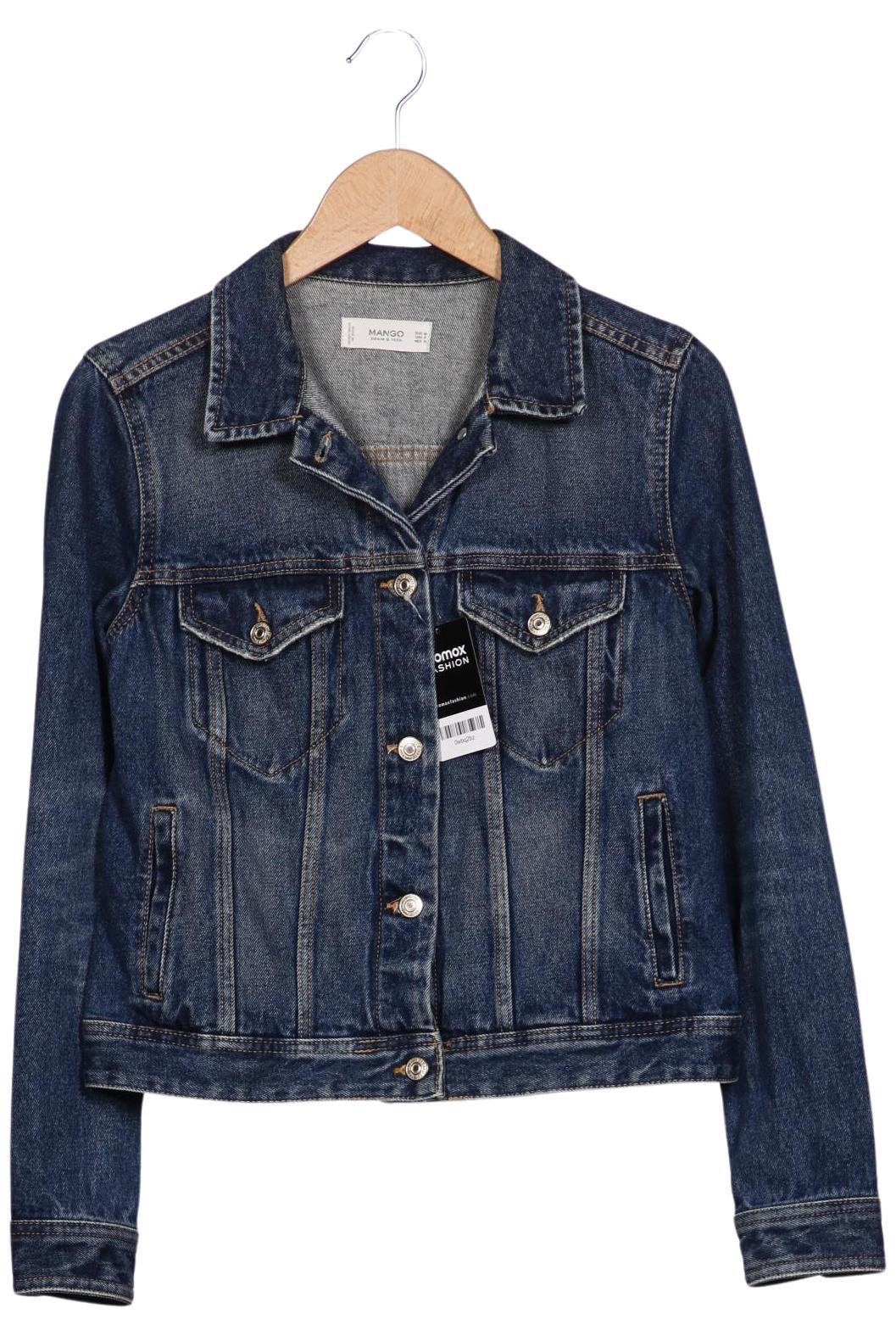 

Mango Damen Jacke, blau, Gr. 38