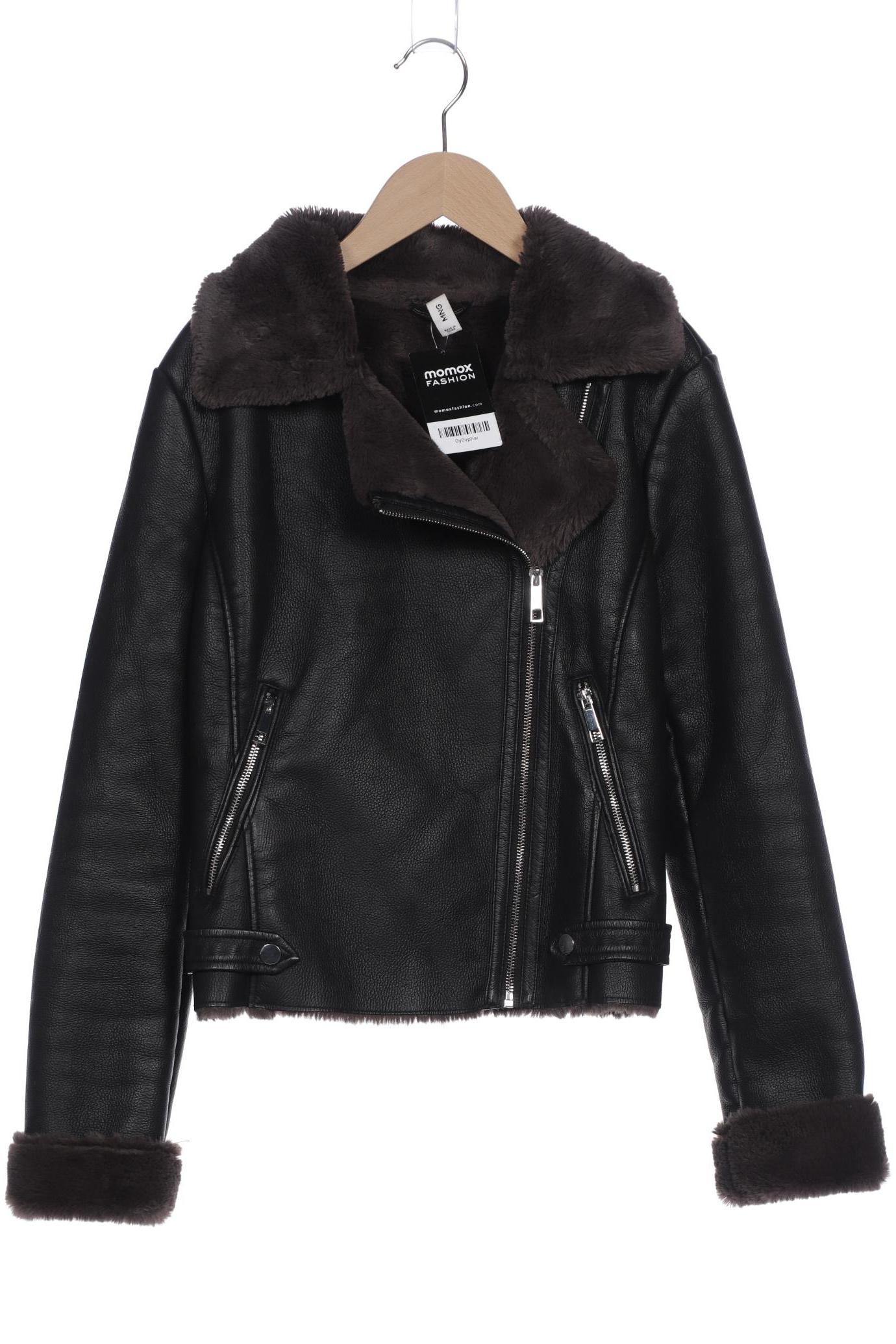 

MANGO Damen Jacke, schwarz