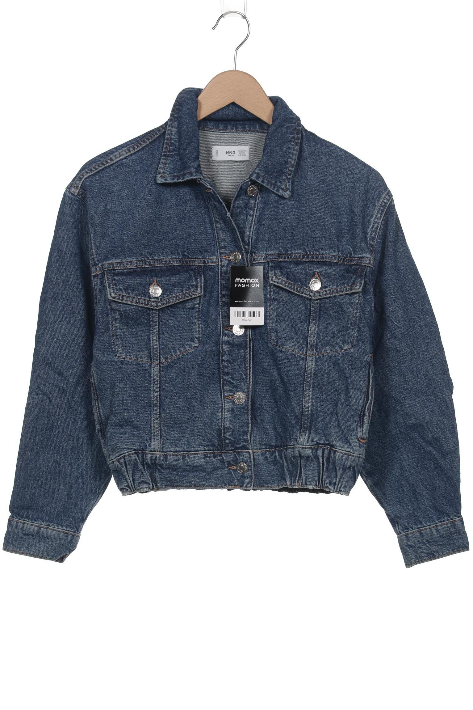 

Mango Damen Jacke, marineblau, Gr. 34