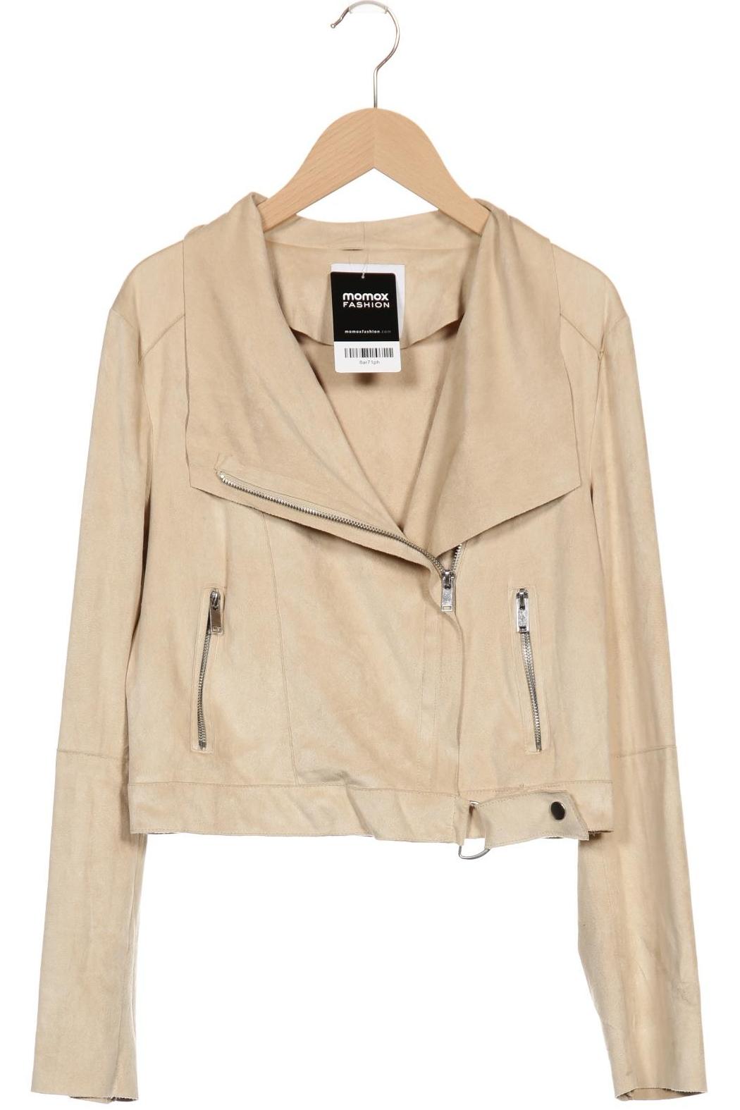 

Mango Damen Jacke, beige, Gr. 38