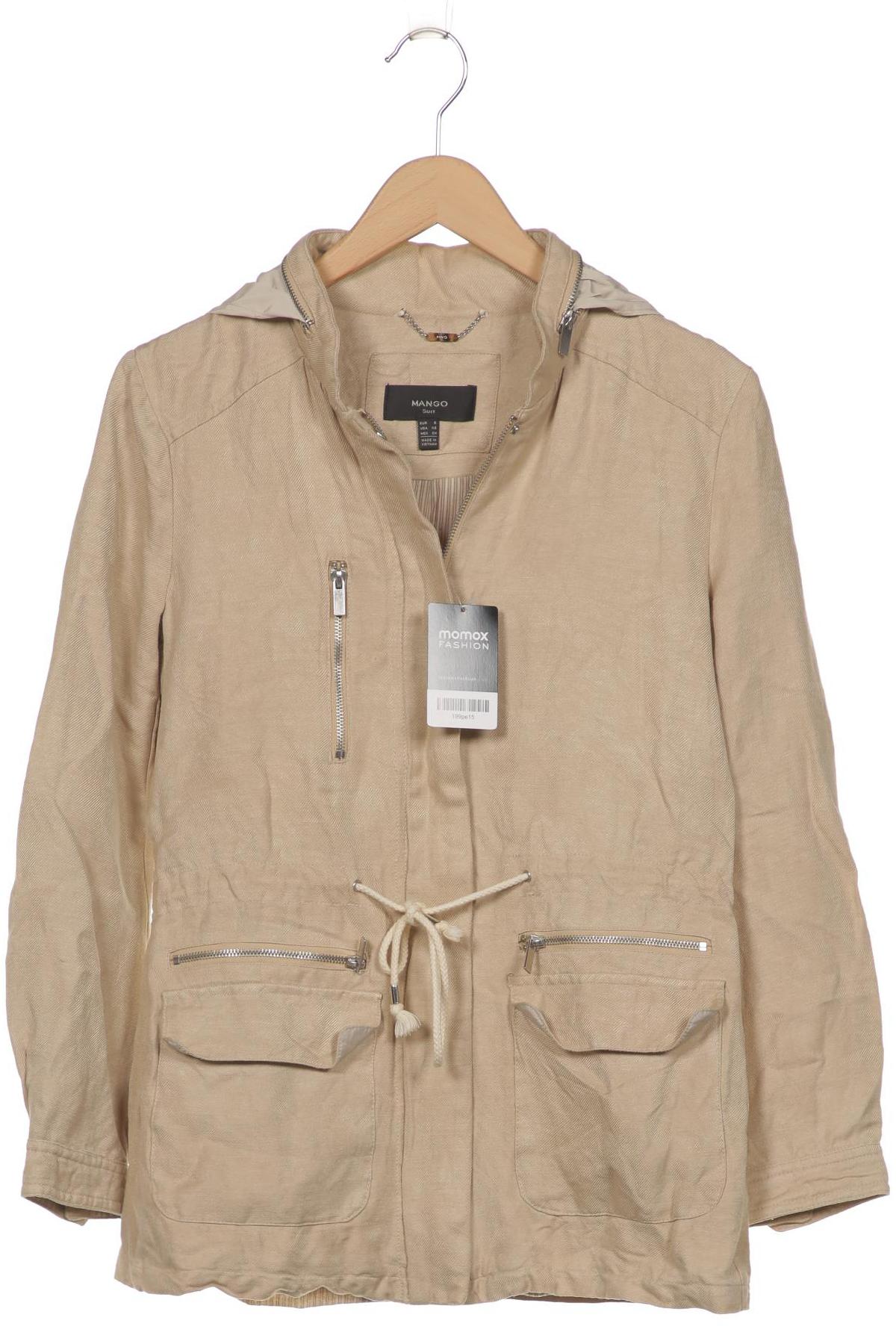 

MANGO Damen Jacke, beige