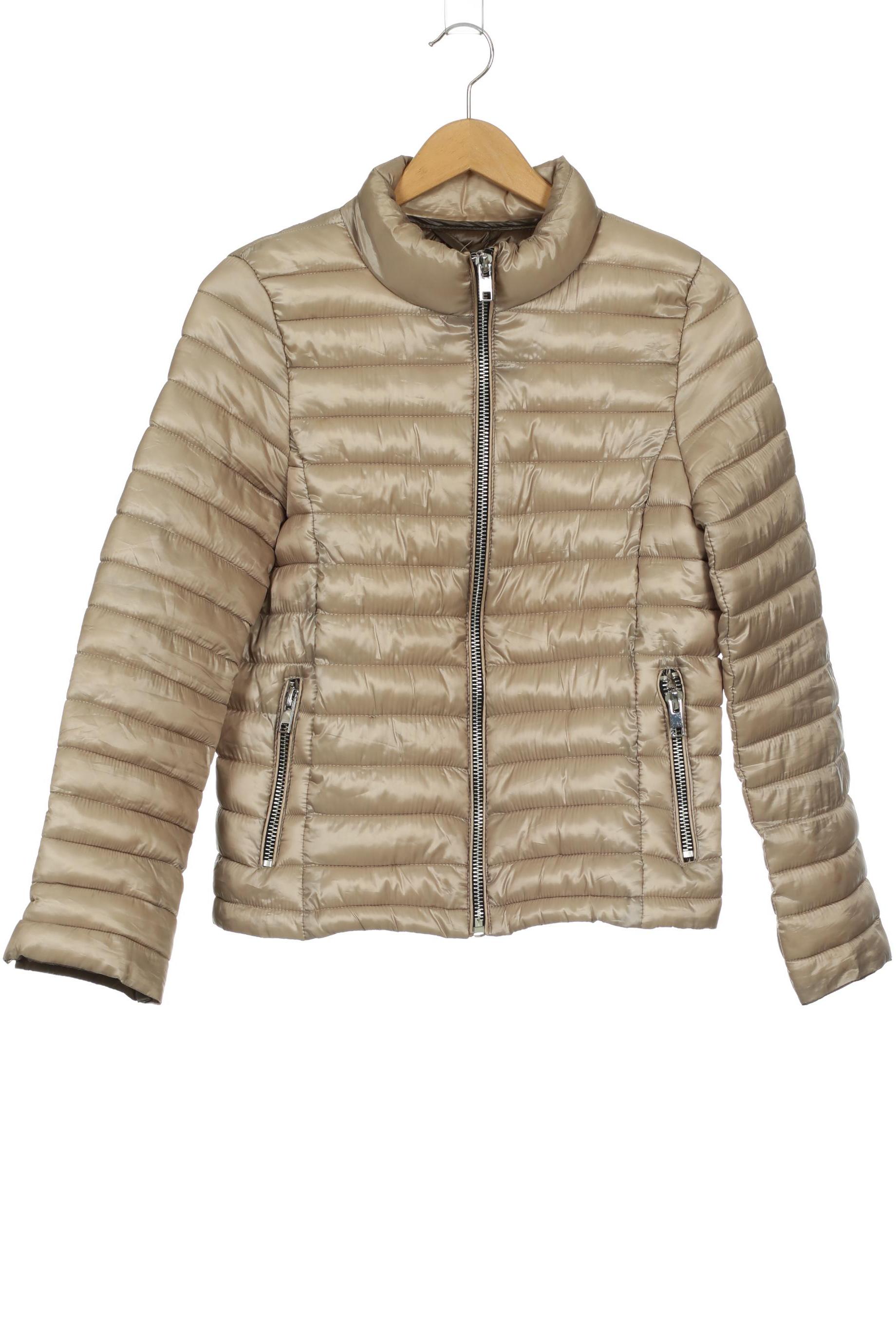 

Mango Damen Jacke, beige, Gr. 38