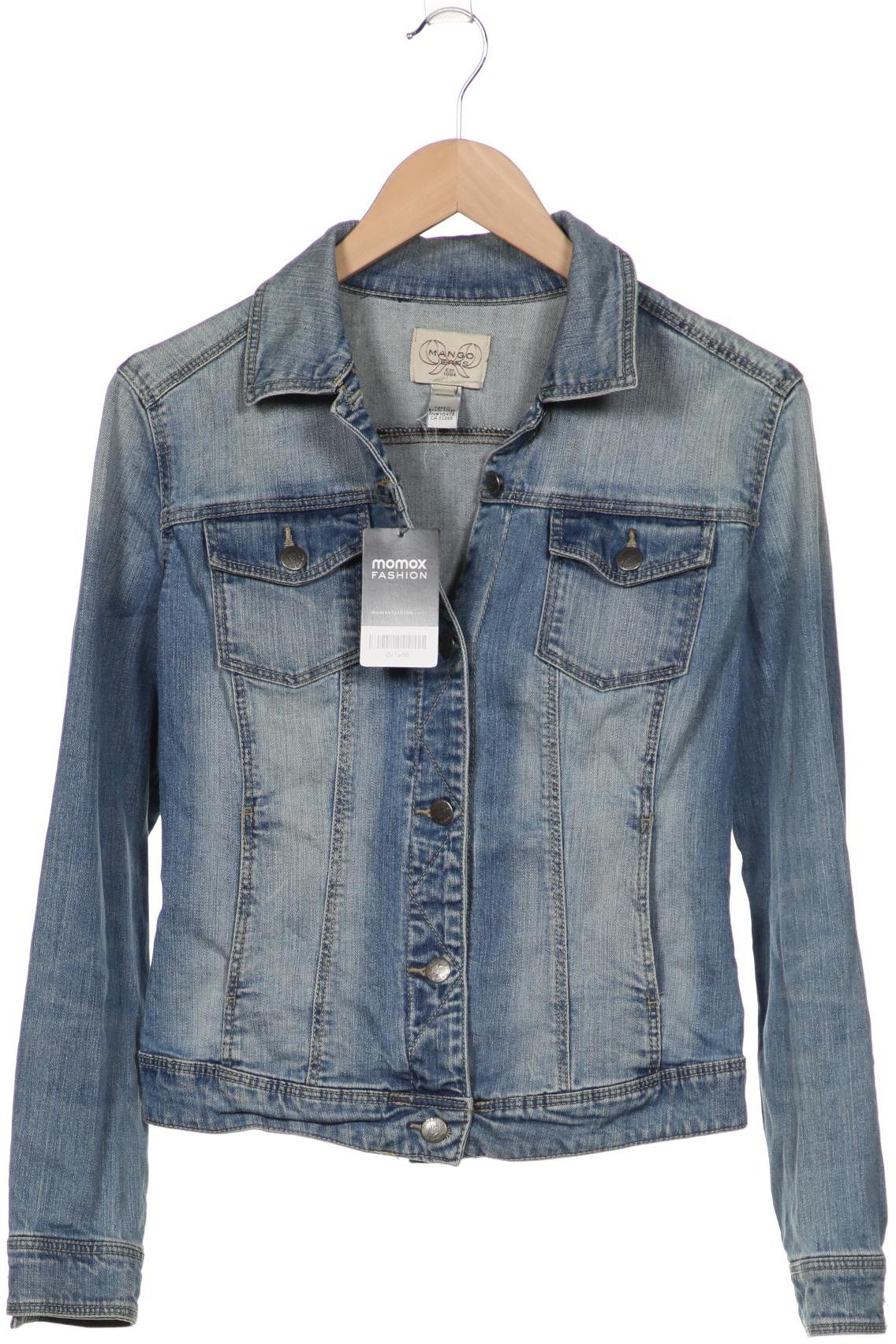 

MANGO Damen Jacke, hellblau