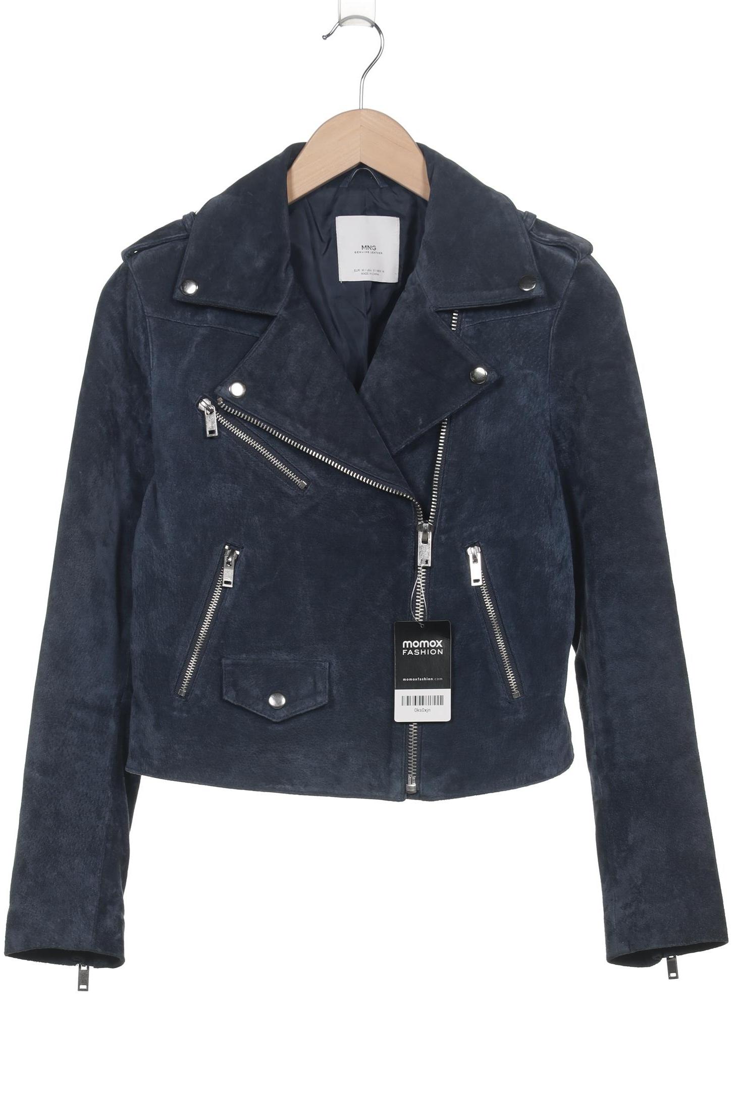 

Mango Damen Jacke, marineblau, Gr. 38