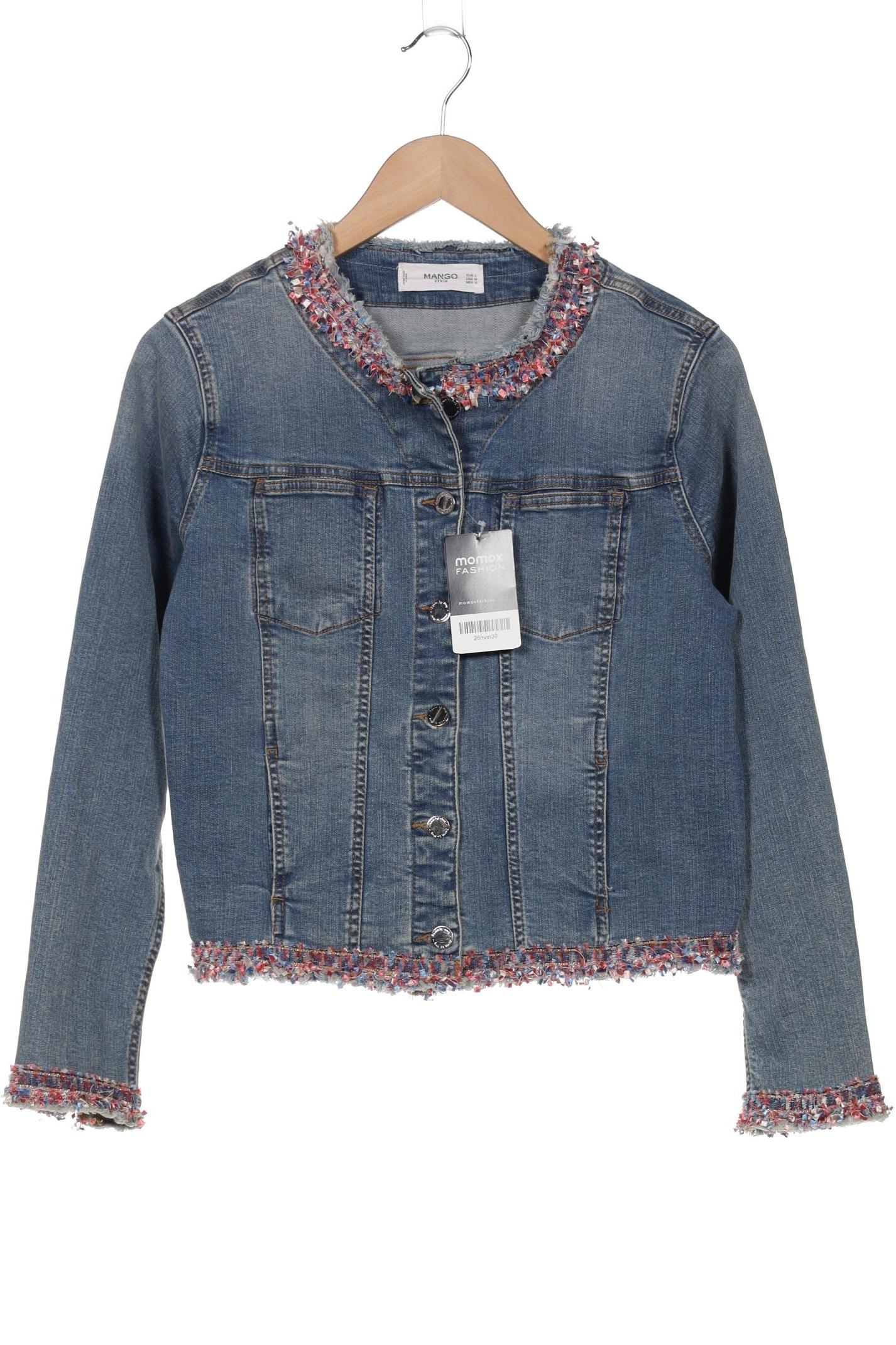 

Mango Damen Jacke, blau, Gr. 42