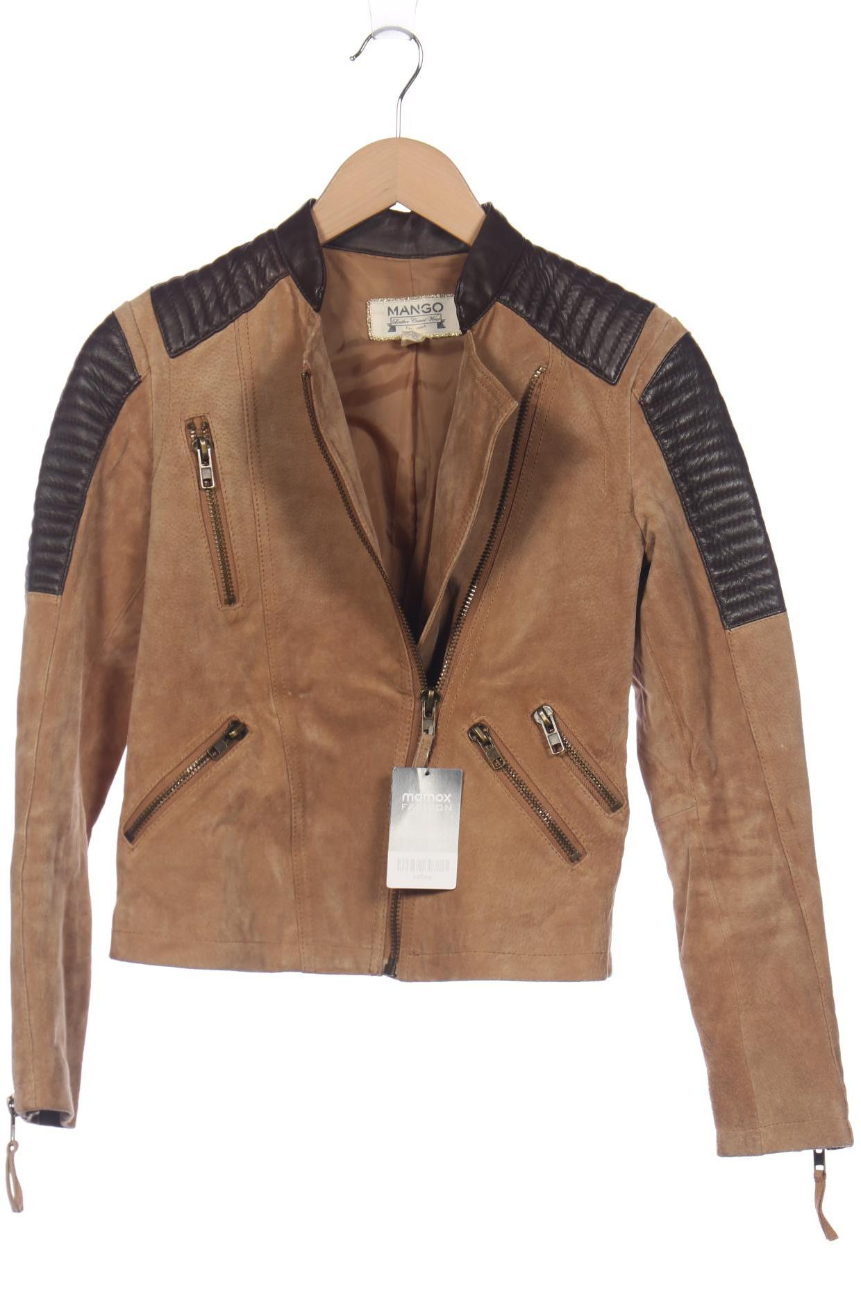 

Mango Damen Jacke, braun, Gr. 34