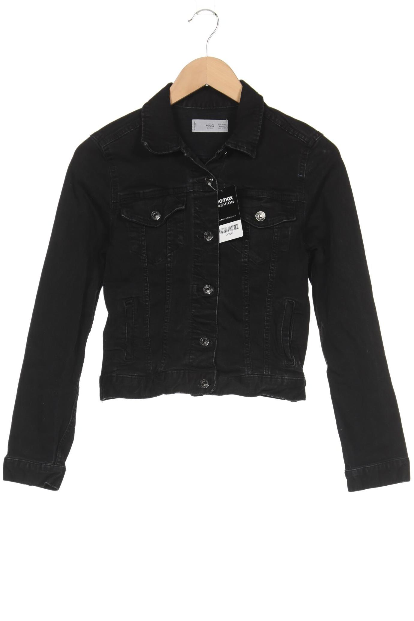 

MANGO Damen Jacke, schwarz