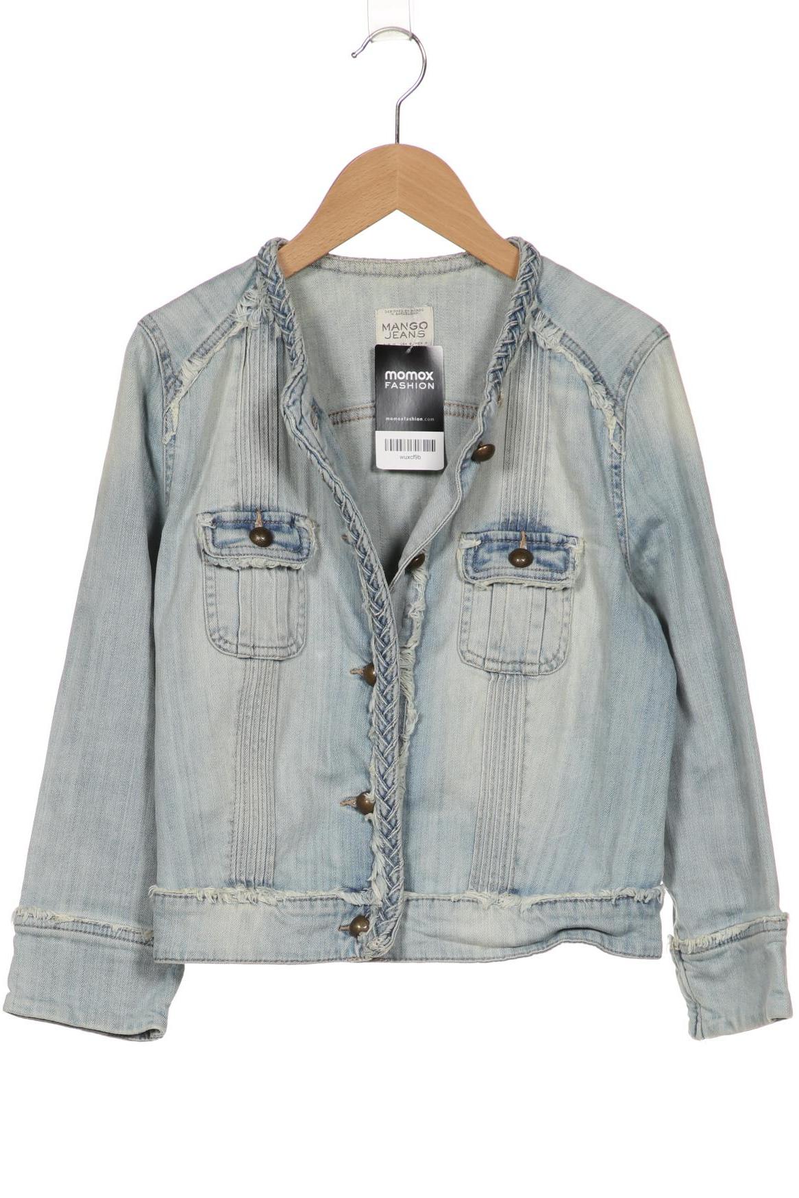 

Mango Damen Jacke, blau, Gr. 38