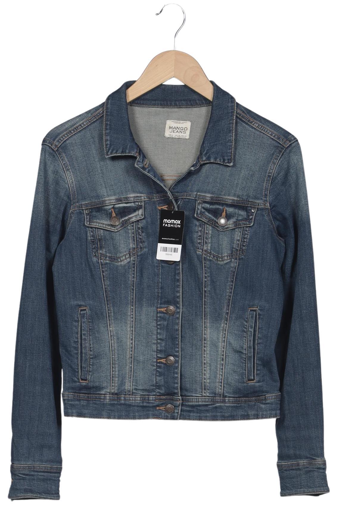 

Mango Damen Jacke, blau, Gr. 36