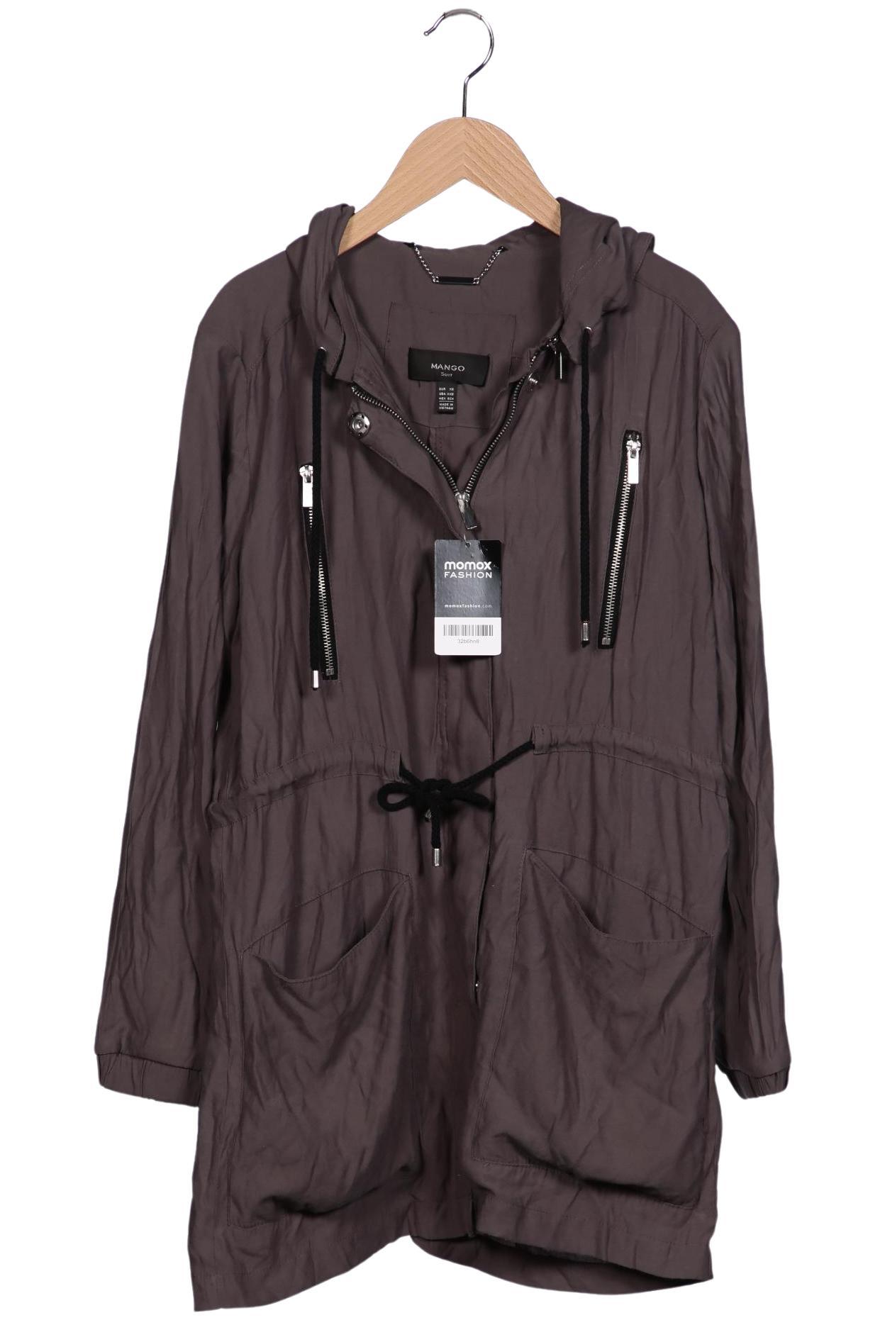 

Mango Damen Jacke, grau, Gr. 34