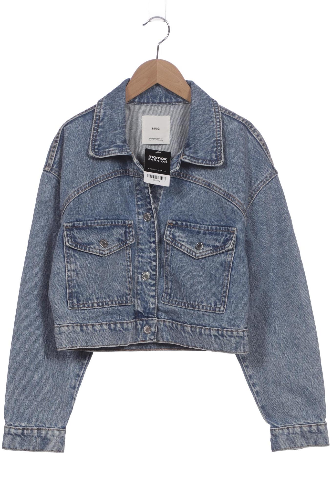 

Mango Damen Jacke, blau, Gr. 36