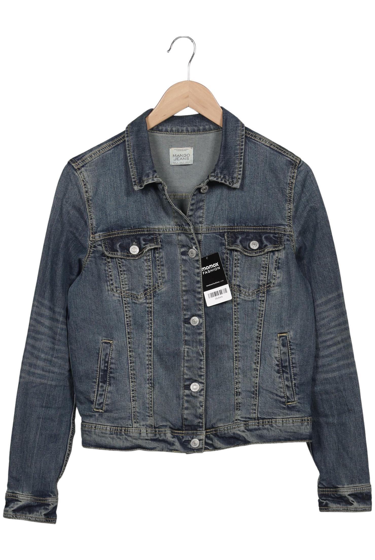 

Mango Damen Jacke, blau, Gr. 38