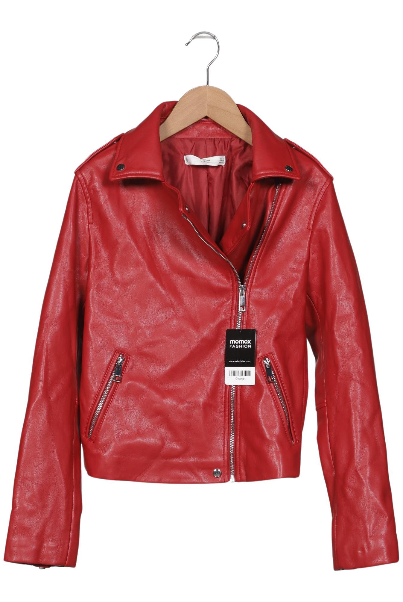 

Mango Damen Jacke, rot, Gr. 36