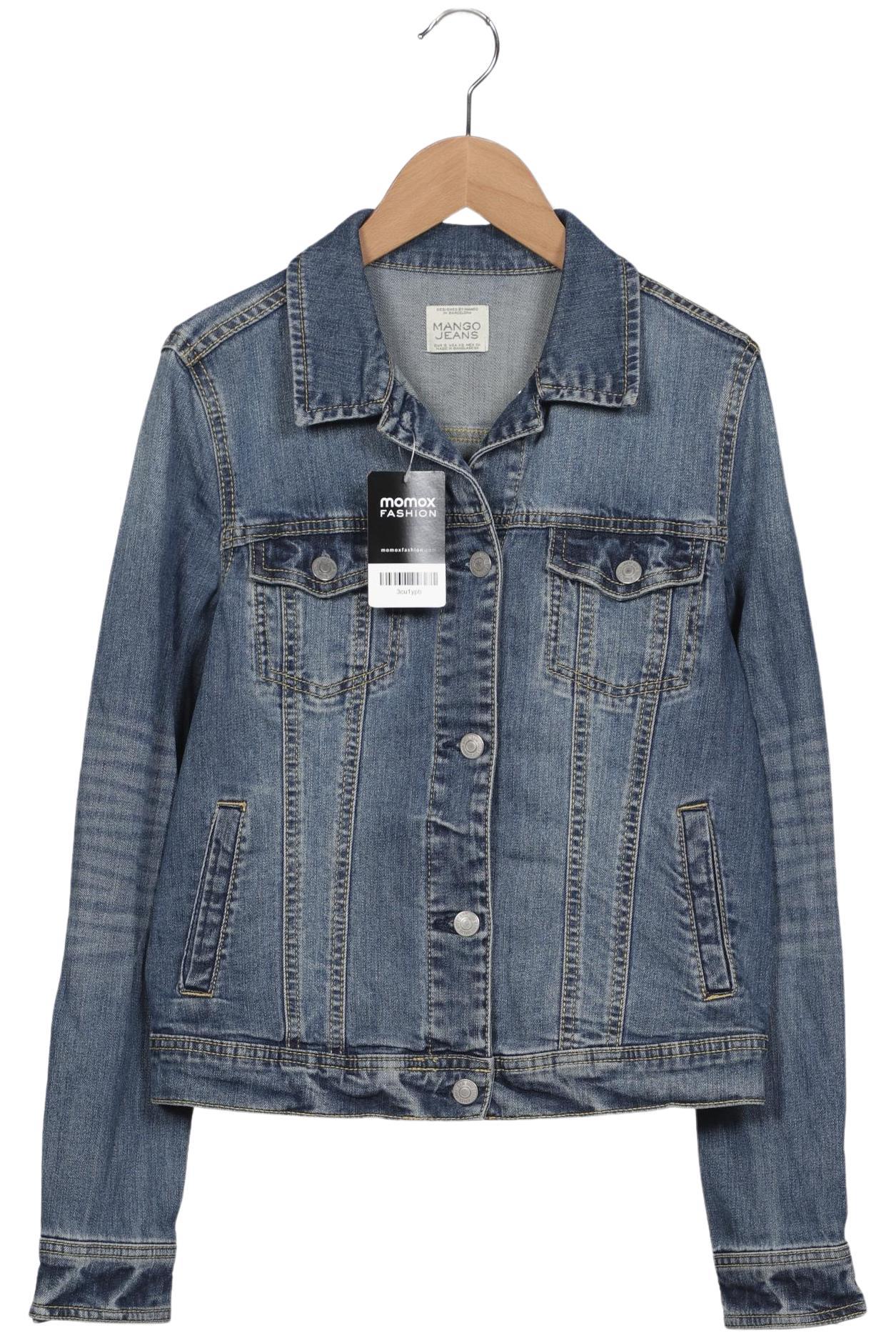 

Mango Damen Jacke, blau, Gr. 36