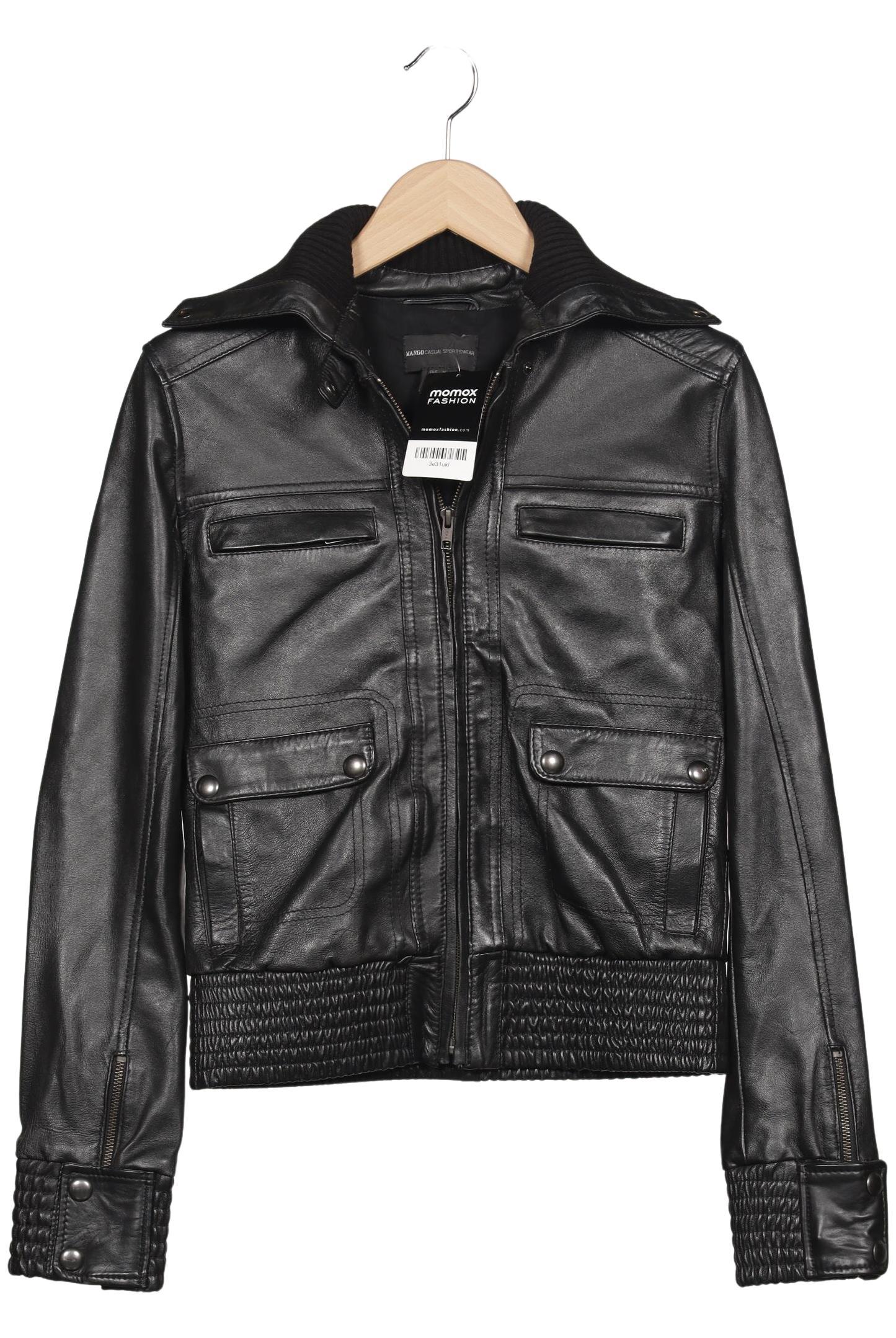 

Mango Damen Jacke, schwarz, Gr. 38