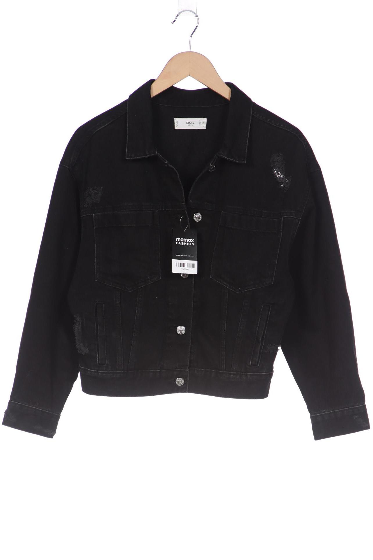 

MANGO Damen Jacke, schwarz