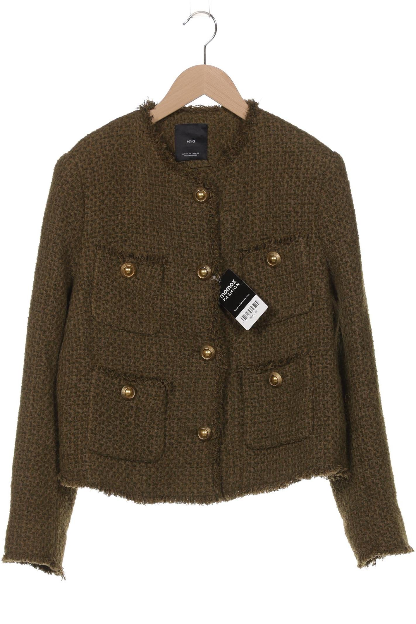 

Mango Damen Jacke, grün, Gr. 46