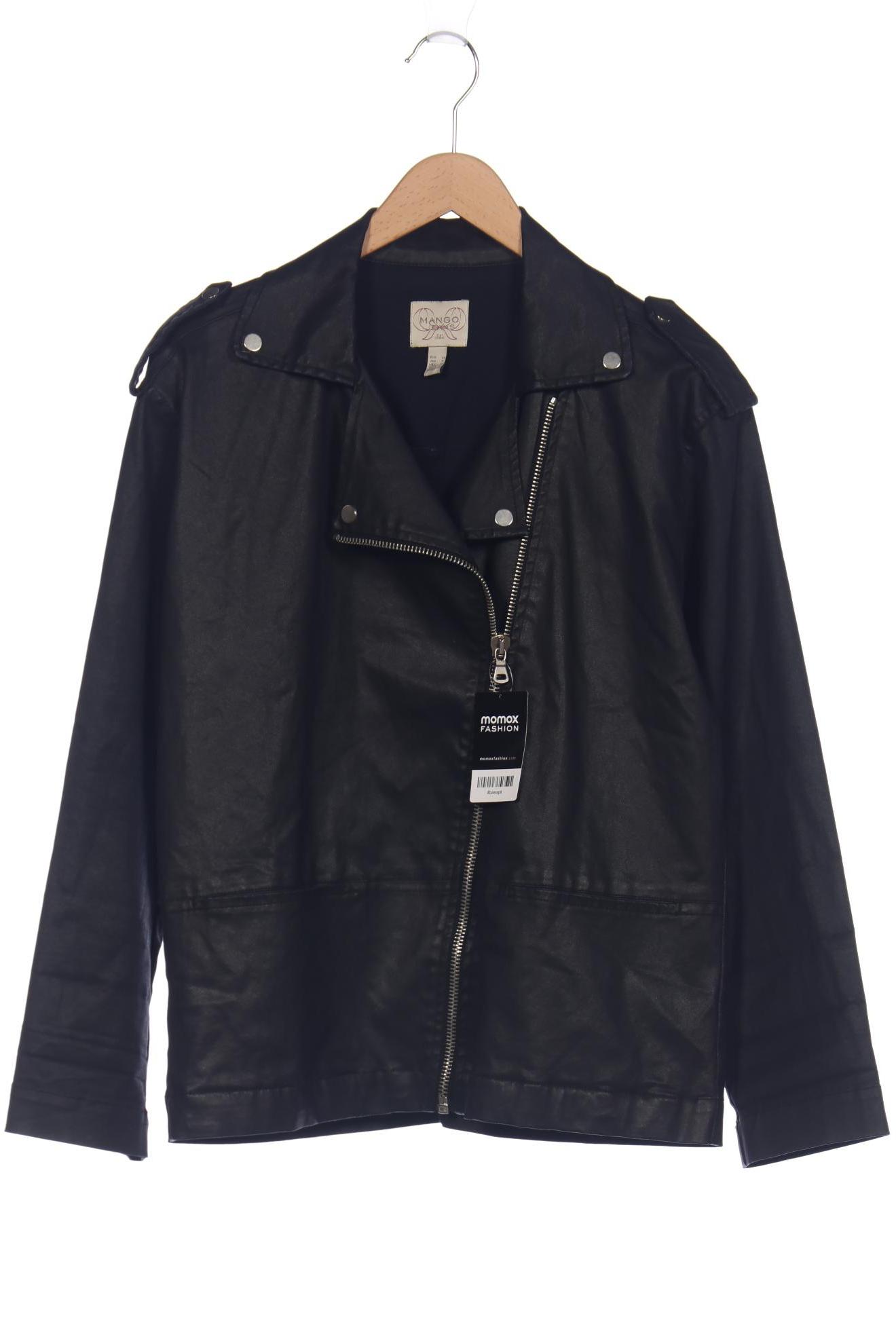 

MANGO Damen Jacke, schwarz