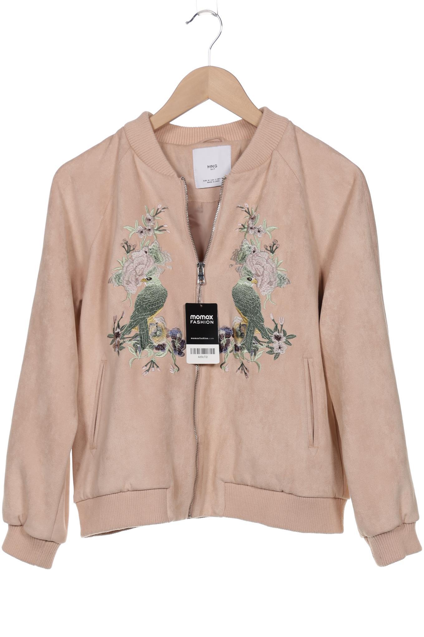 

Mango Damen Jacke, beige, Gr. 38