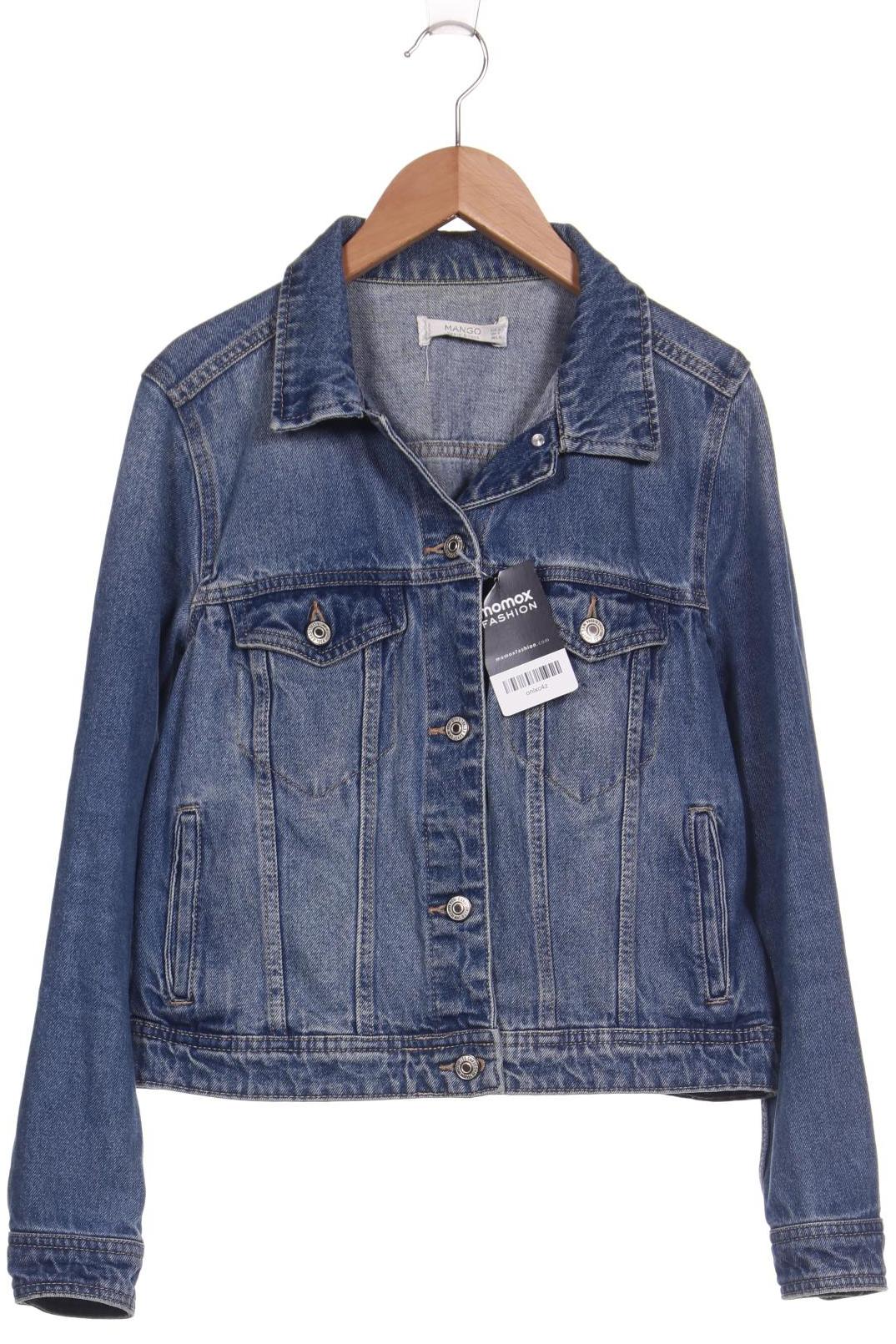 

Mango Damen Jacke, blau, Gr. 38
