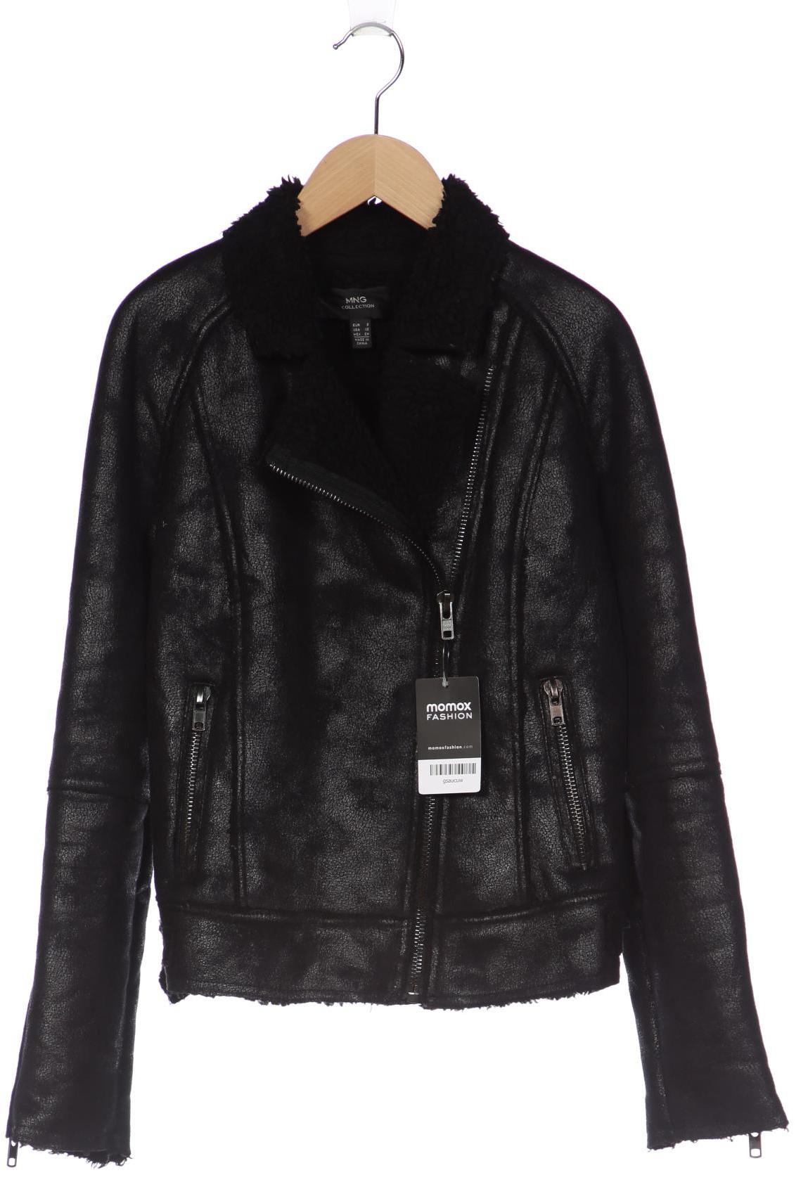 

MANGO Damen Jacke, schwarz