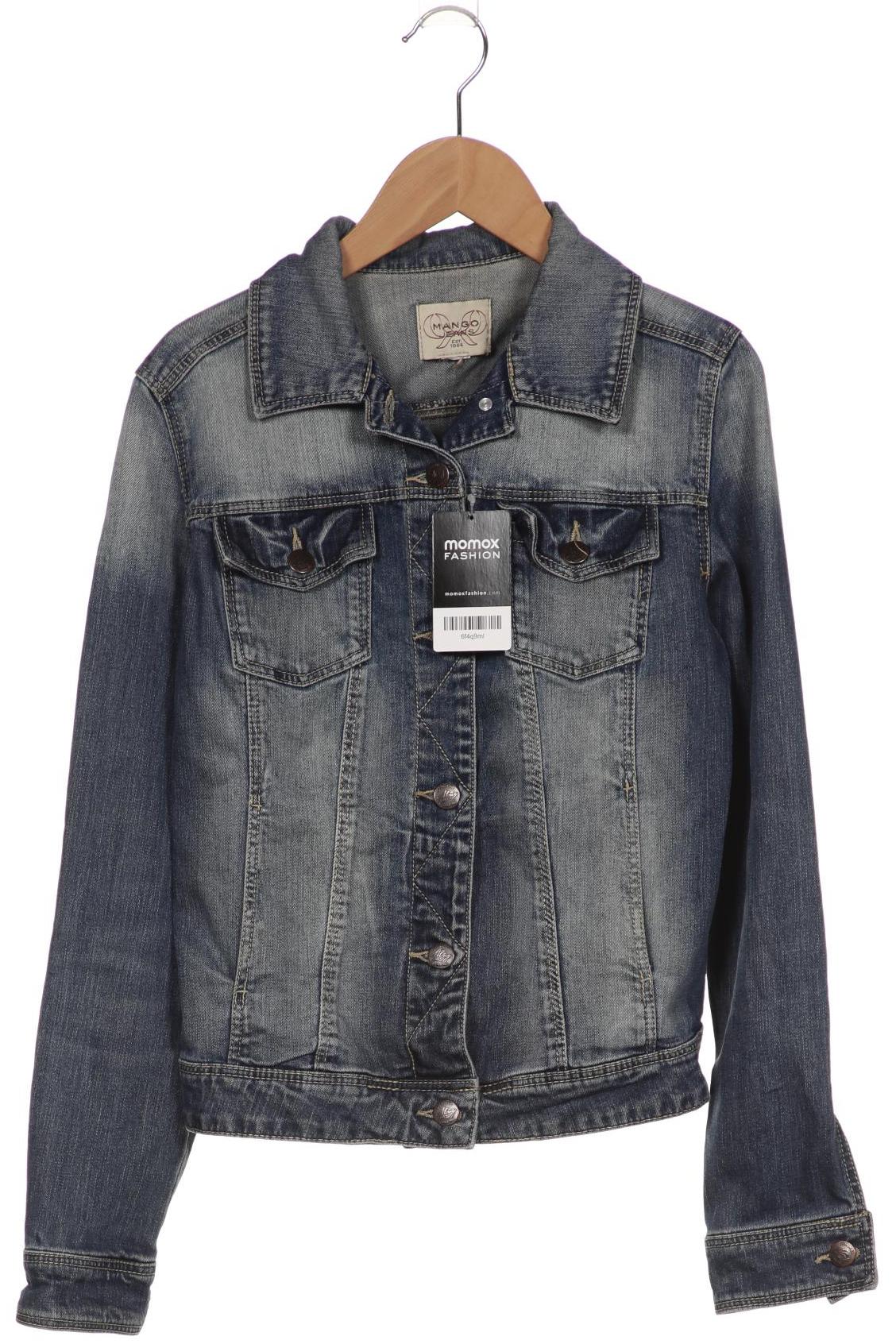 

Mango Damen Jacke, blau, Gr. 34